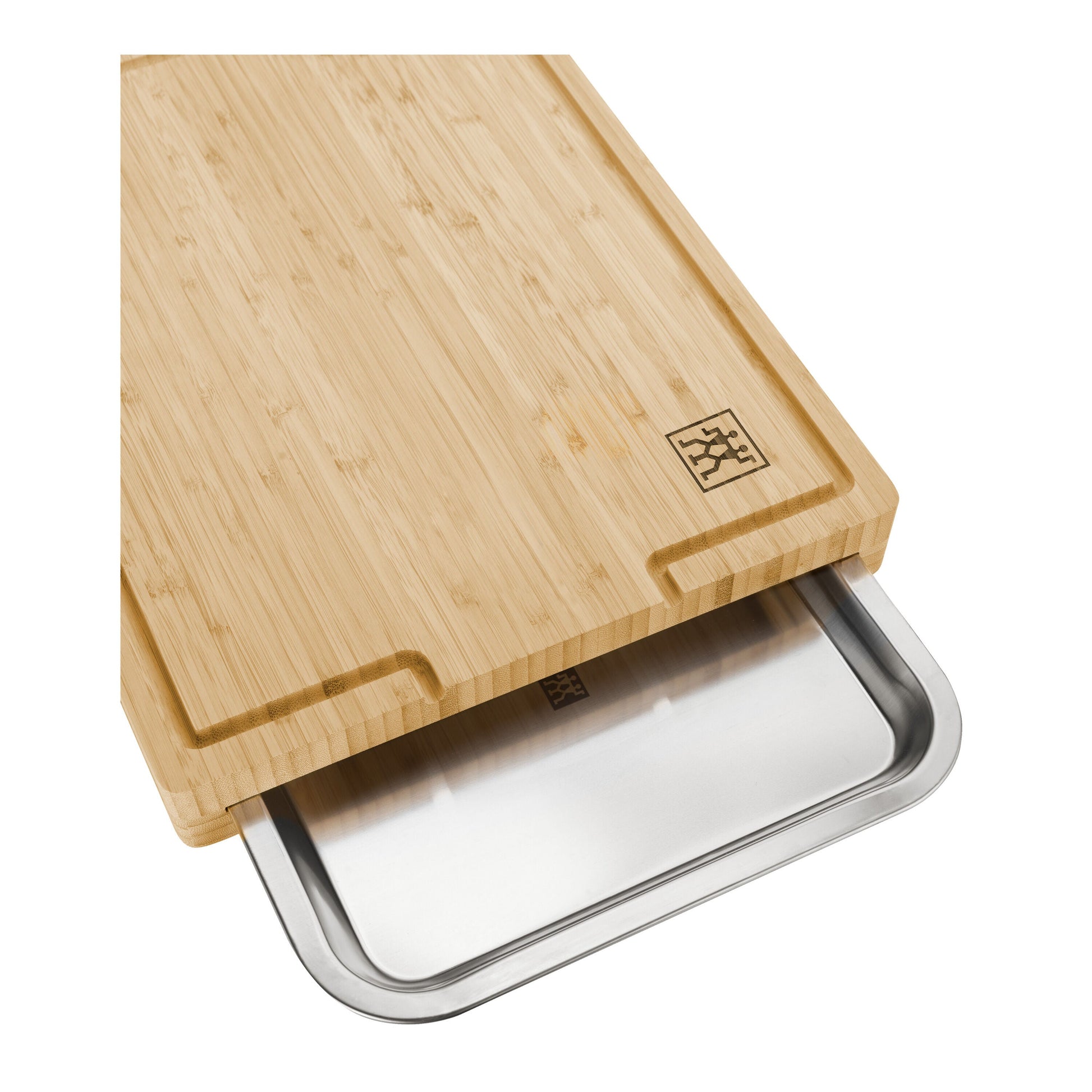 ZWILLING BBQ+ Cutting Board With Tray 39 cm X 30 cm Bamboo-Cutting Board-DECOROLALA