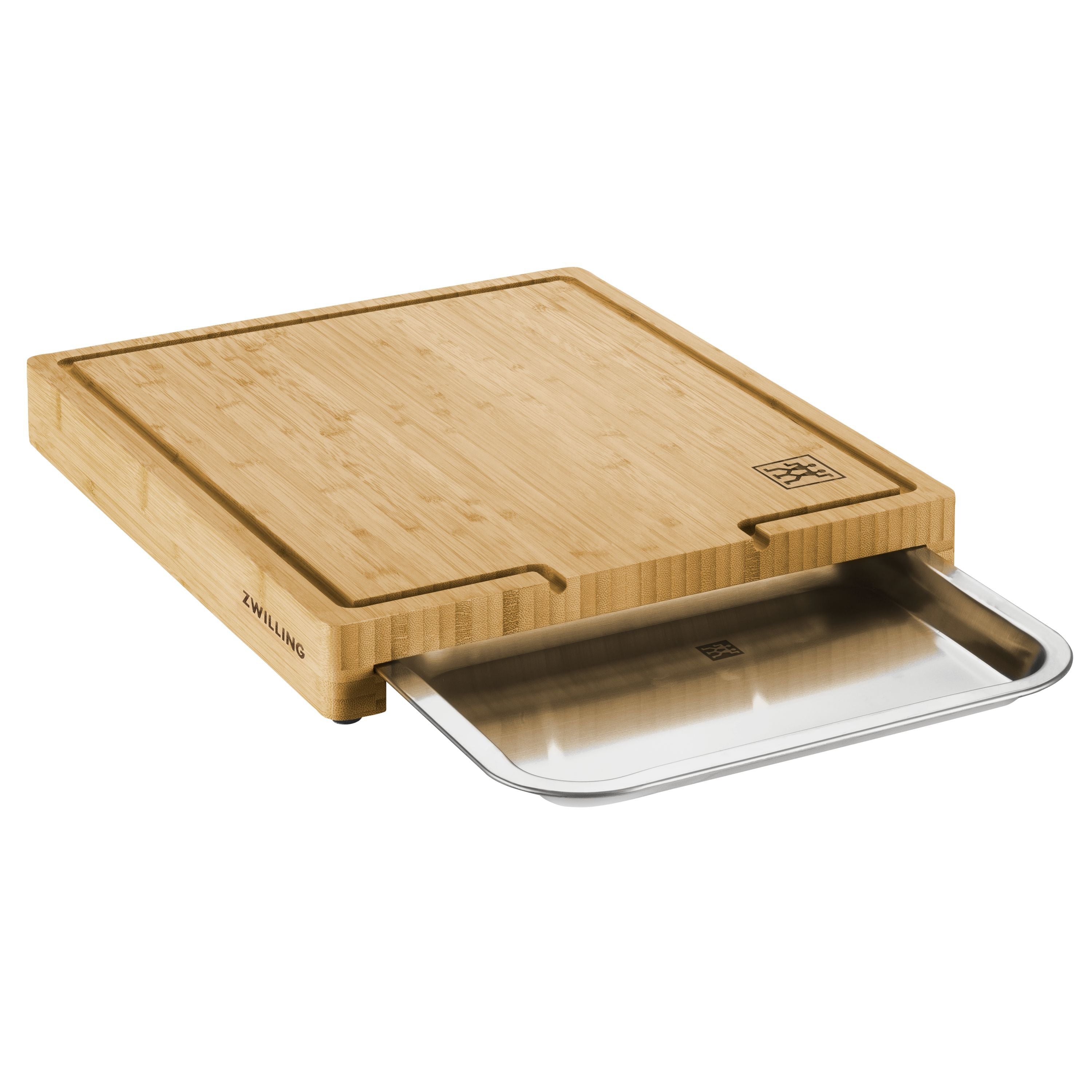 ZWILLING BBQ+ Cutting Board With Tray 39 cm X 30 cm Bamboo-Cutting Board-DECOROLALA