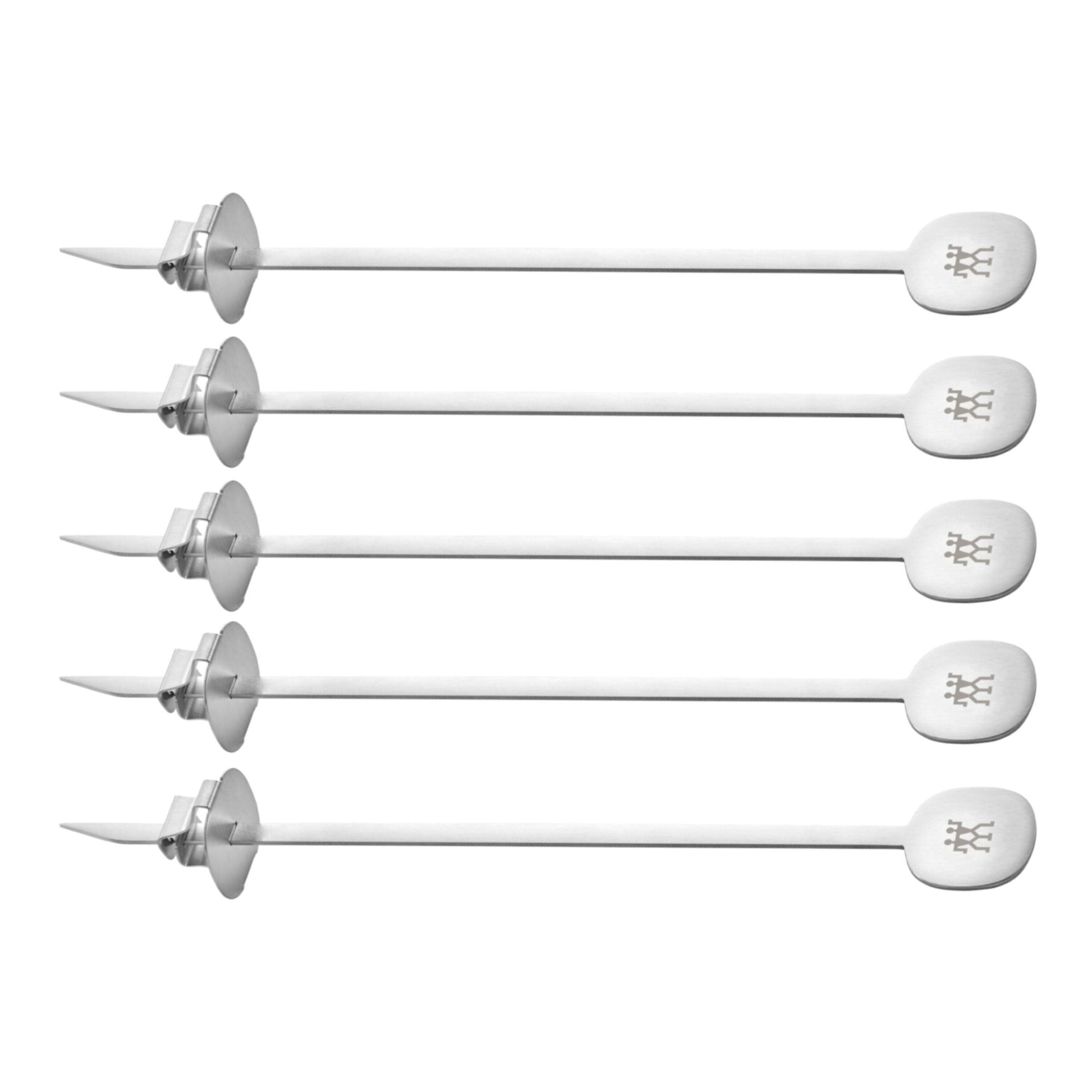 ZWILLING BBQ+ Skewer Set, 5 Piece, Stainless Steel-Bbq-DECOROLALA