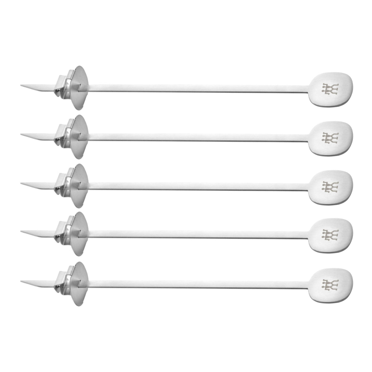 ZWILLING BBQ+ Skewer Set 5-Piece Stainless Steel-Outdoor Grills-DECOROLALA