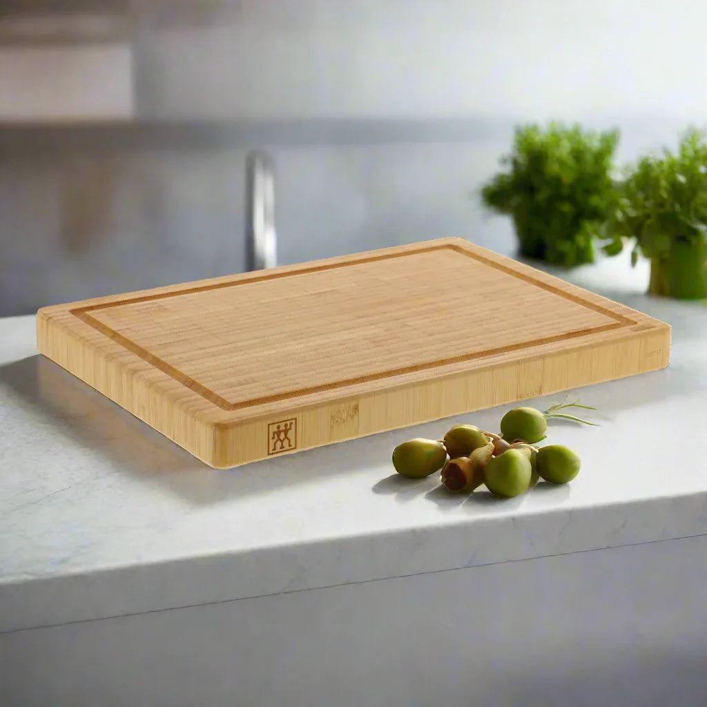 ZWILLING Bamboo Cutting Board 36x25cm Reversible-Cutting Board-DECOROLALA