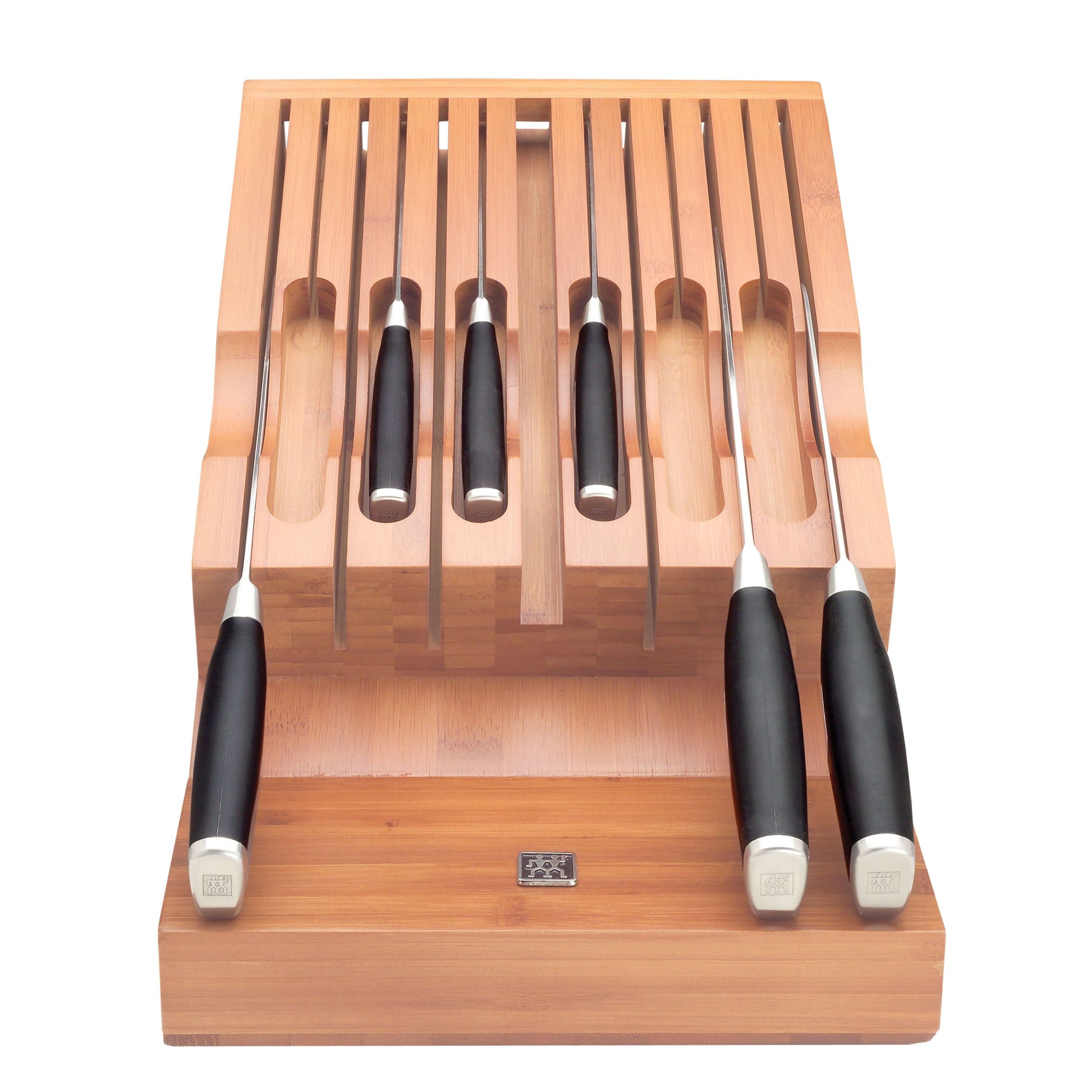 ZWILLING Bamboo Knife Block - 13 Slot In-Drawer-Knife Storage-DECOROLALA
