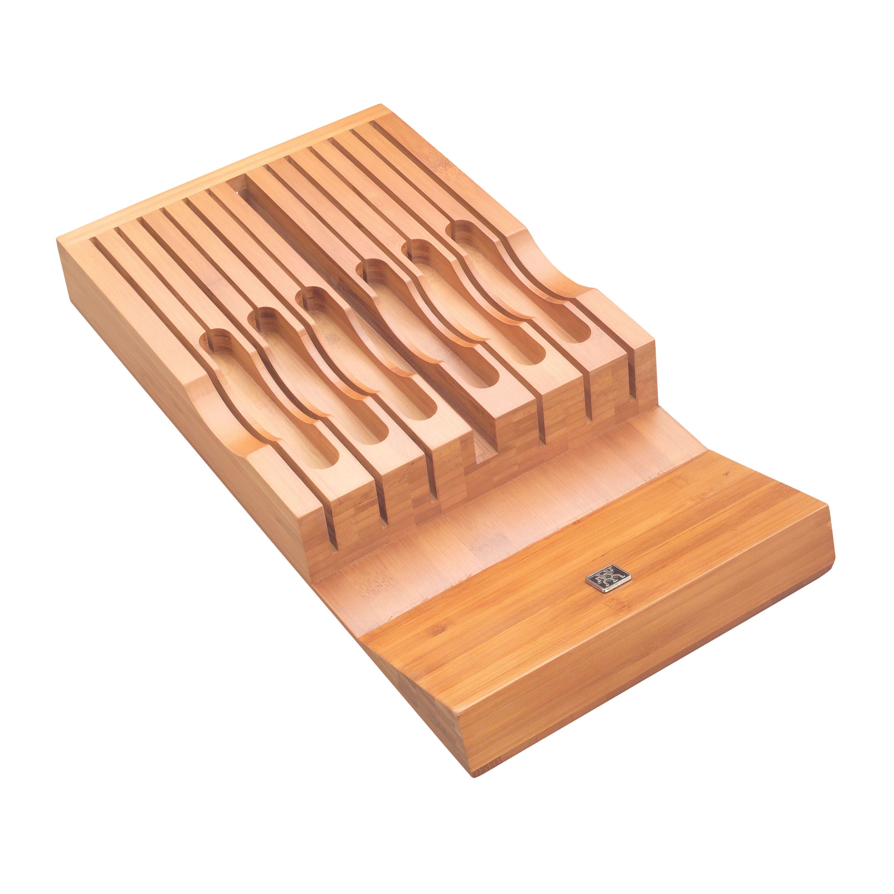ZWILLING Bamboo Knife Block - 13 Slot In-Drawer-Knife Storage-DECOROLALA