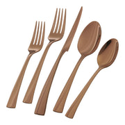 ZWILLING Bellasera 20 Piece Flatware Set Polished, Rose-Flatware Set-DECOROLALA