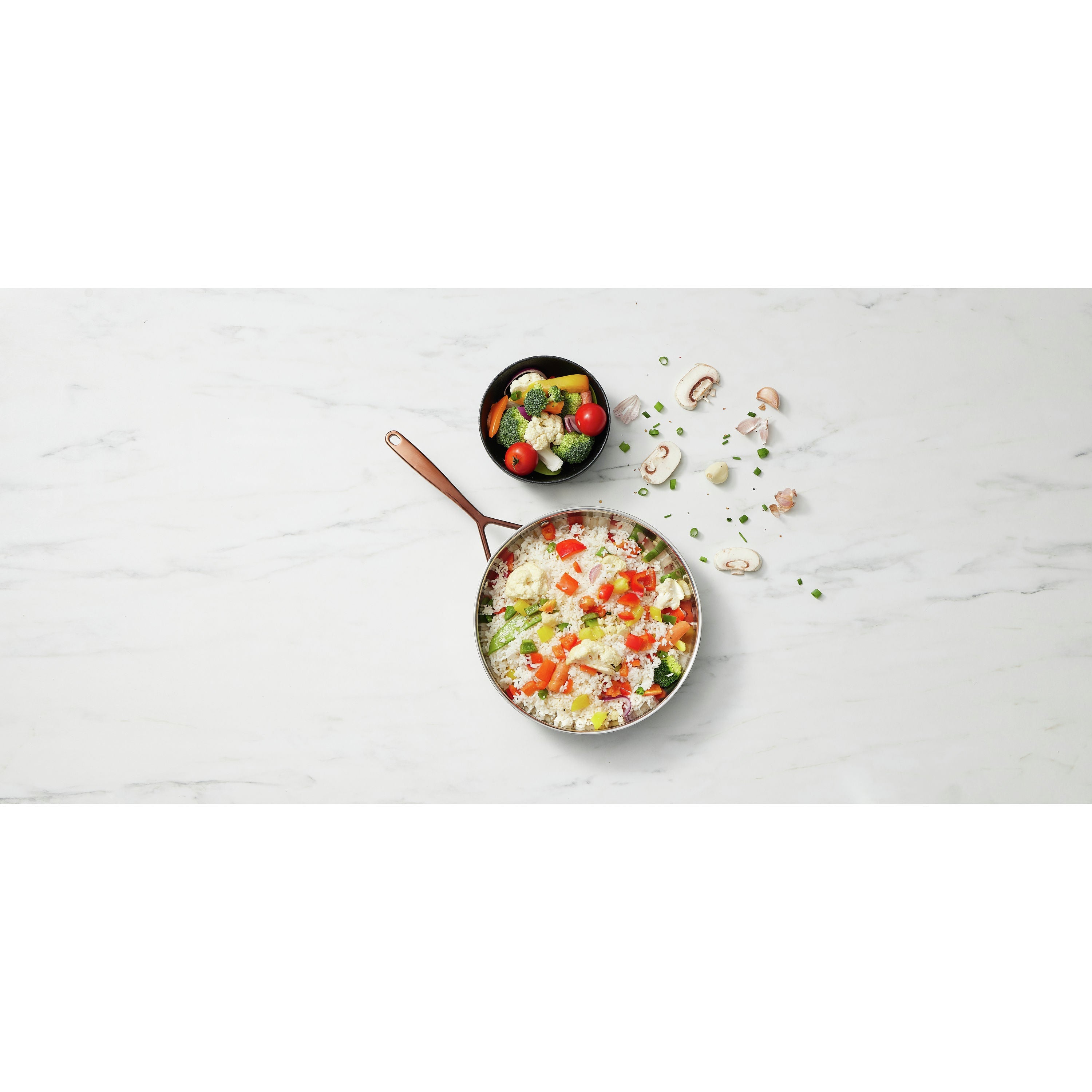 ZWILLING Bellasera 26 cm / 10 Inch 18/10 Stainless Steel Frying Pan-Frying Pan-DECOROLALA