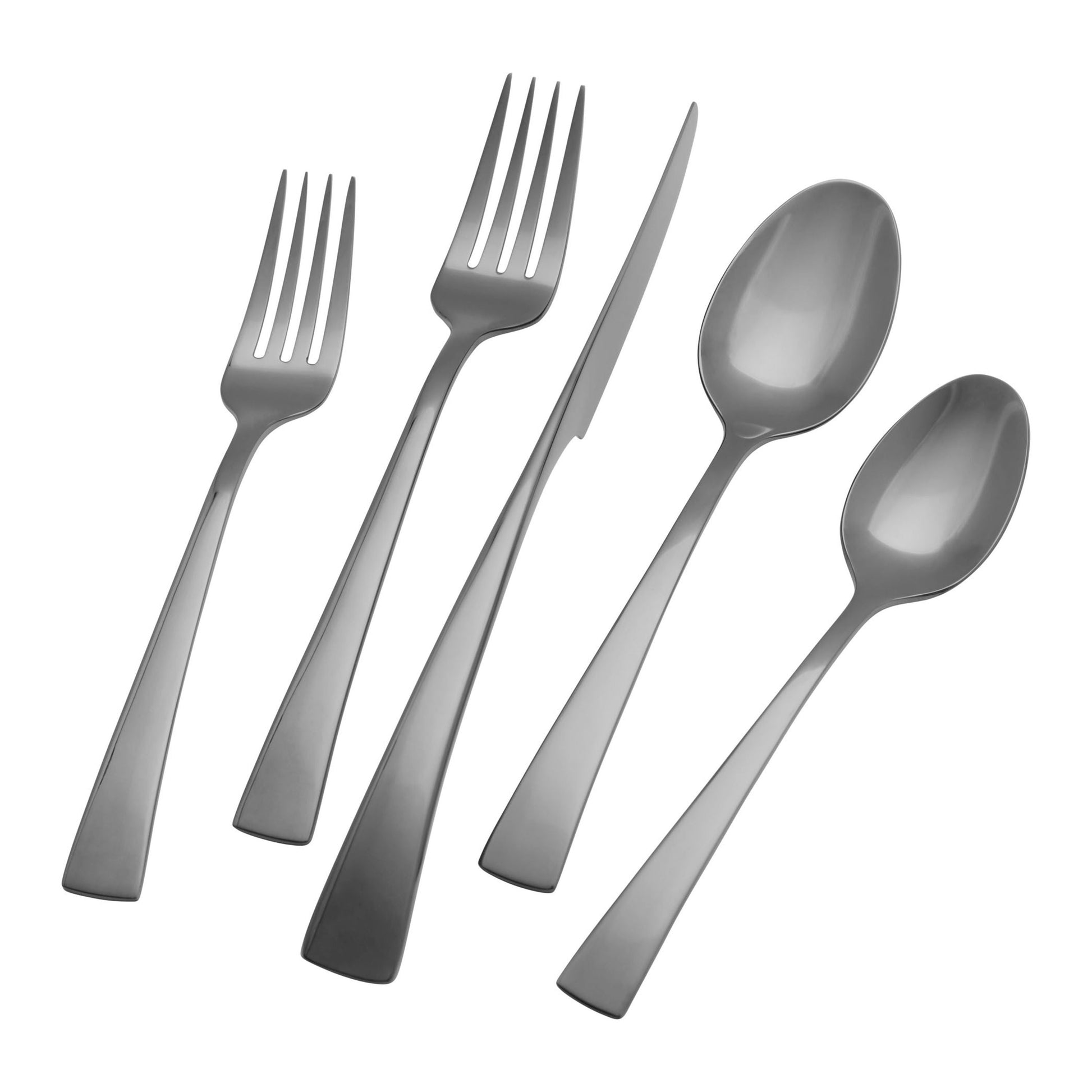 ZWILLING Bellasera Slate 20 Piece Flatware Set Slate Polished, Slate-Flatware-DECOROLALA