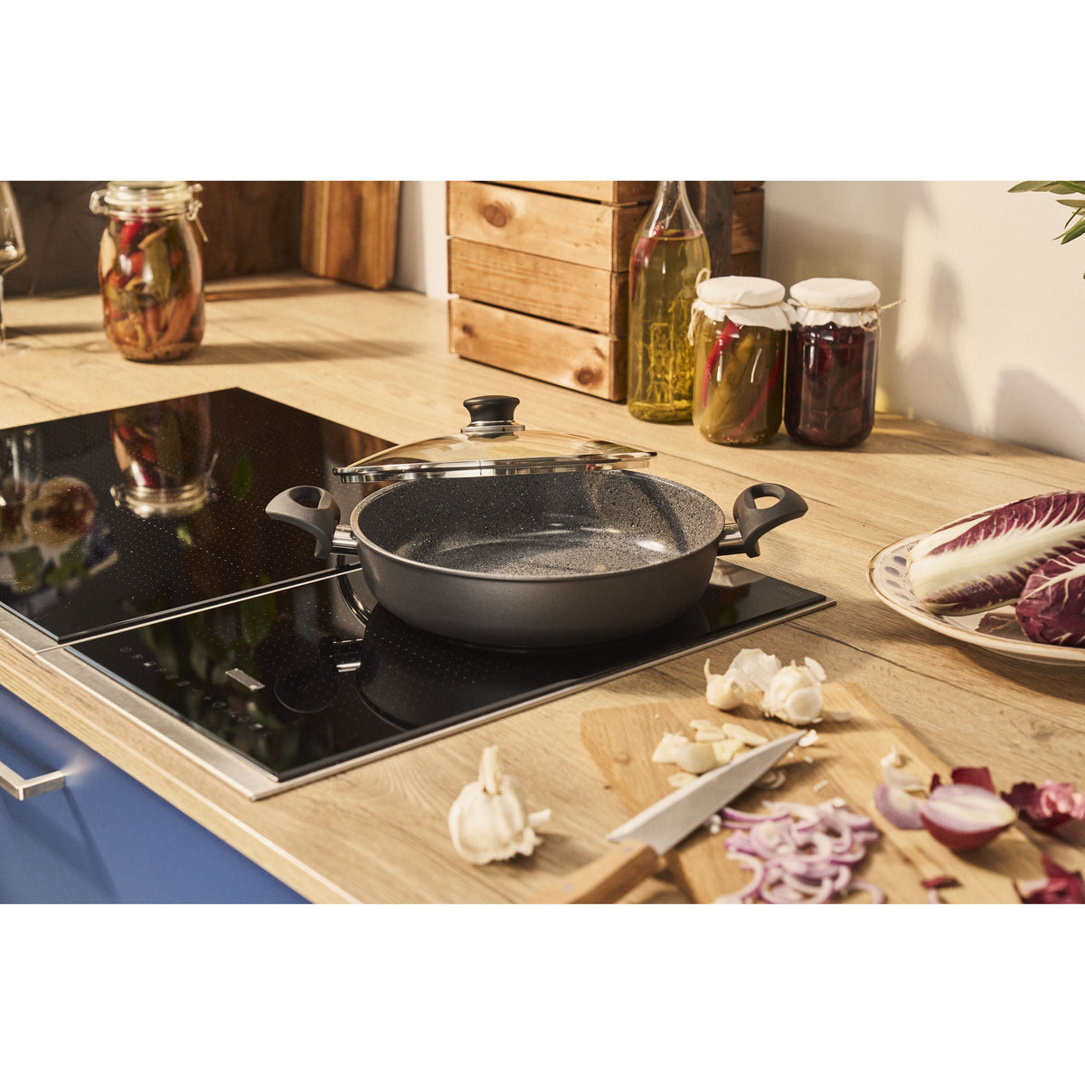 ZWILLING Bologna Ceramic 36 cm / 14 inch Aluminum Wok-n/a-DECOROLALA