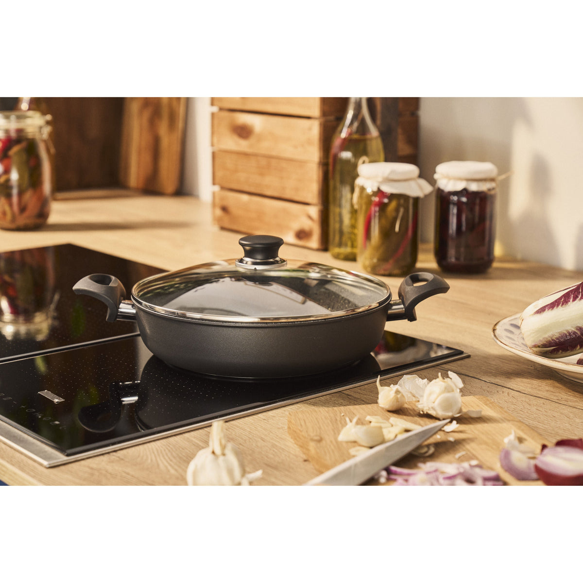ZWILLING Bologna Ceramic 36 cm / 14 inch Aluminum Wok-n/a-DECOROLALA