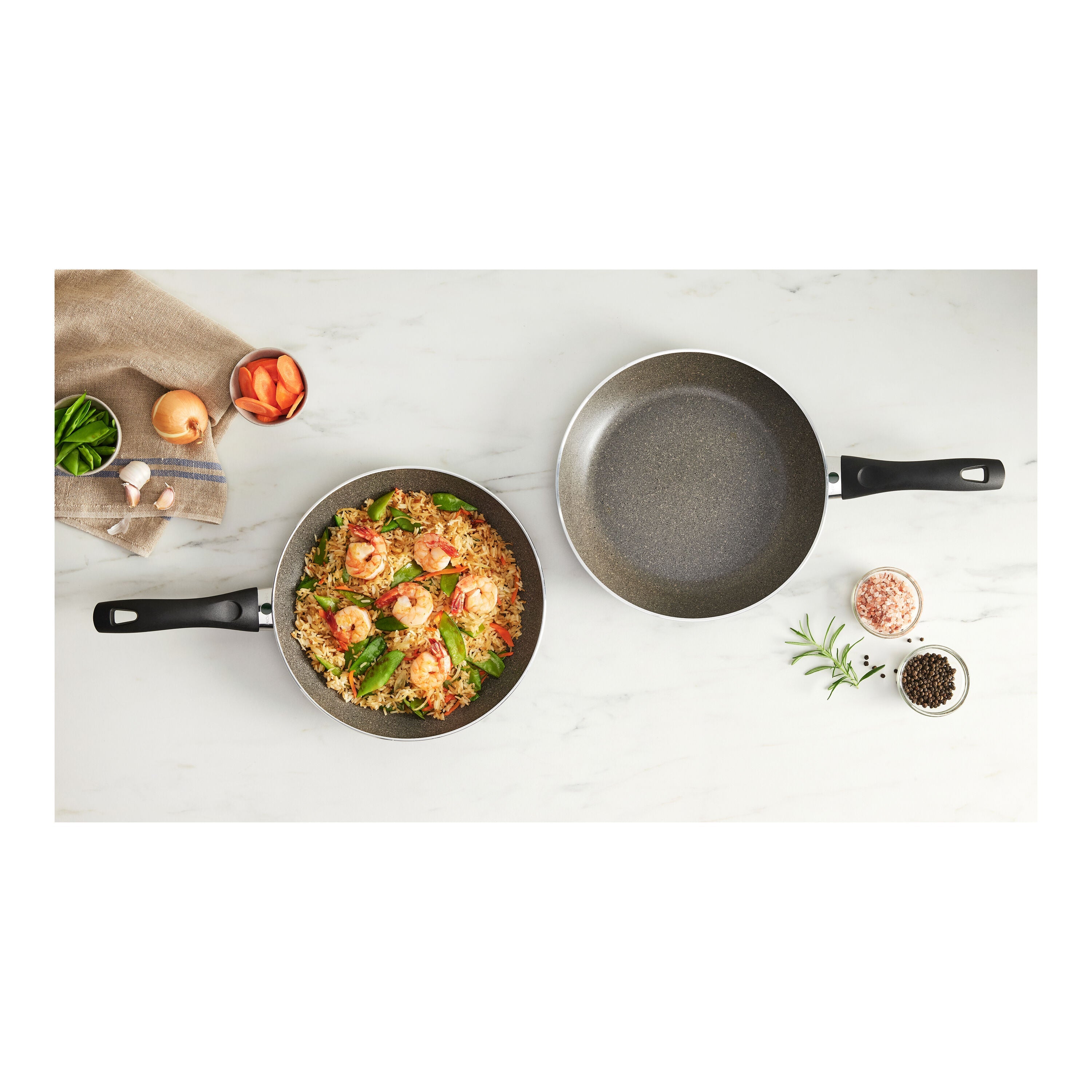 ZWILLING Bologna Granitium 2-Piece Fry Pan Set-Frying Pan-DECOROLALA