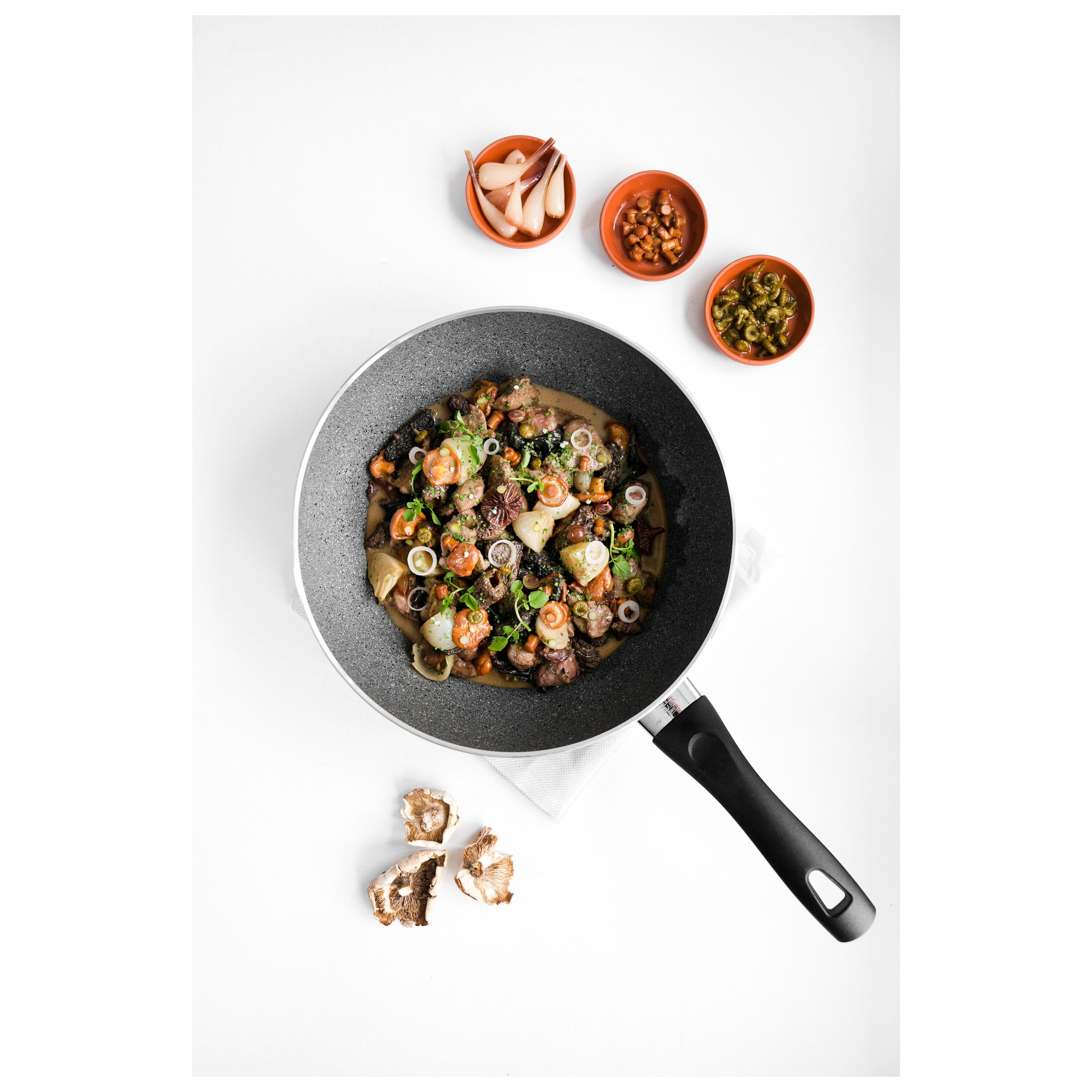 ZWILLING Bologna Granitium 28 cm Aluminum Saute Pan-Saucepan-DECOROLALA