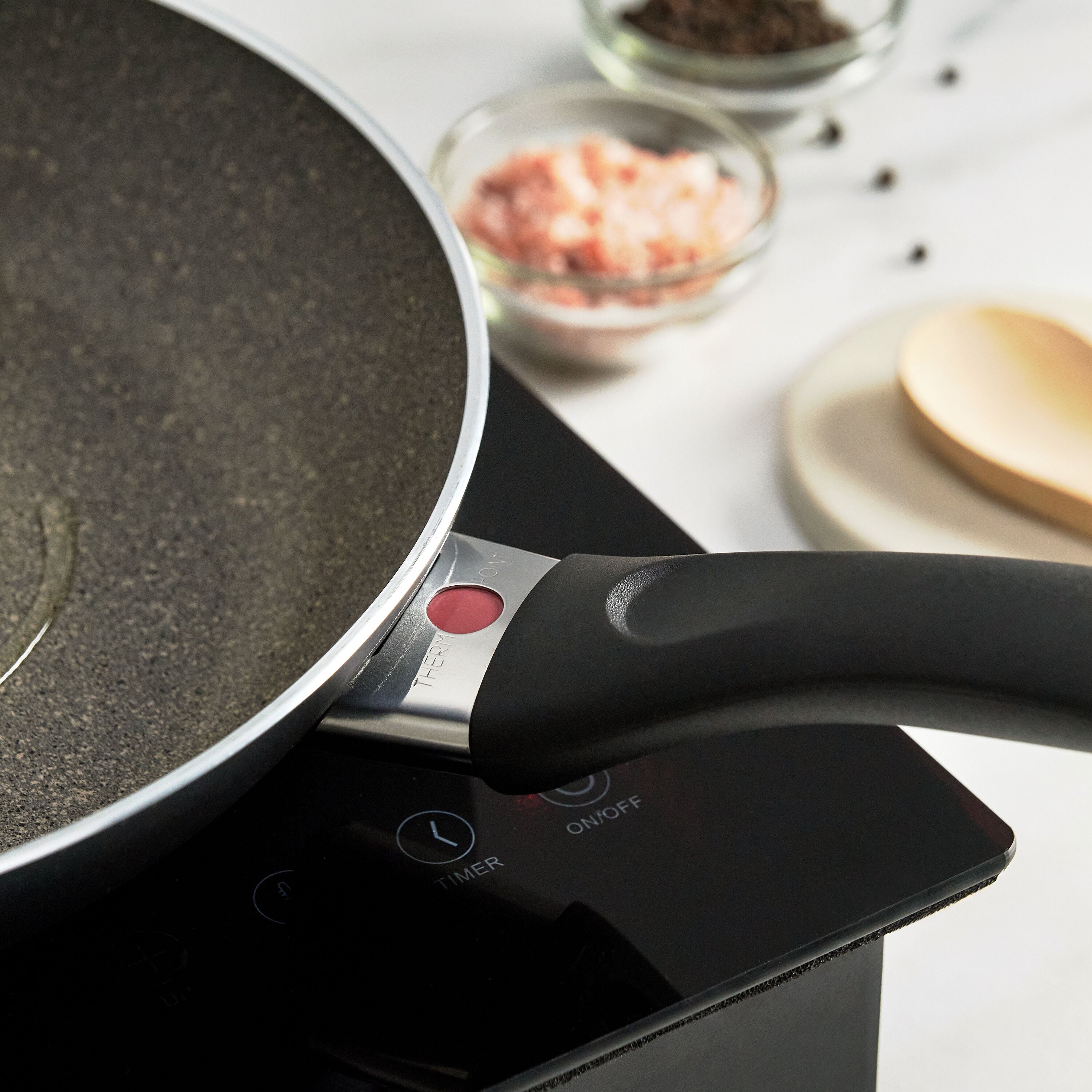 ZWILLING Bologna Granitium 28cm Frying Pan - Aluminum-Frying Pan-DECOROLALA