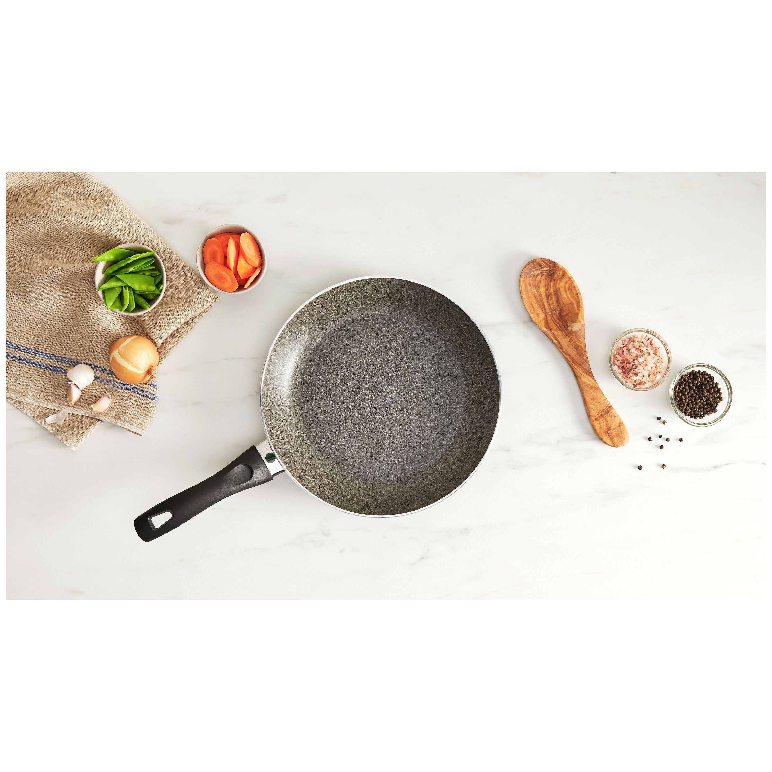 ZWILLING Bologna Granitium 28cm Frying Pan - Aluminum-Frying Pan-DECOROLALA