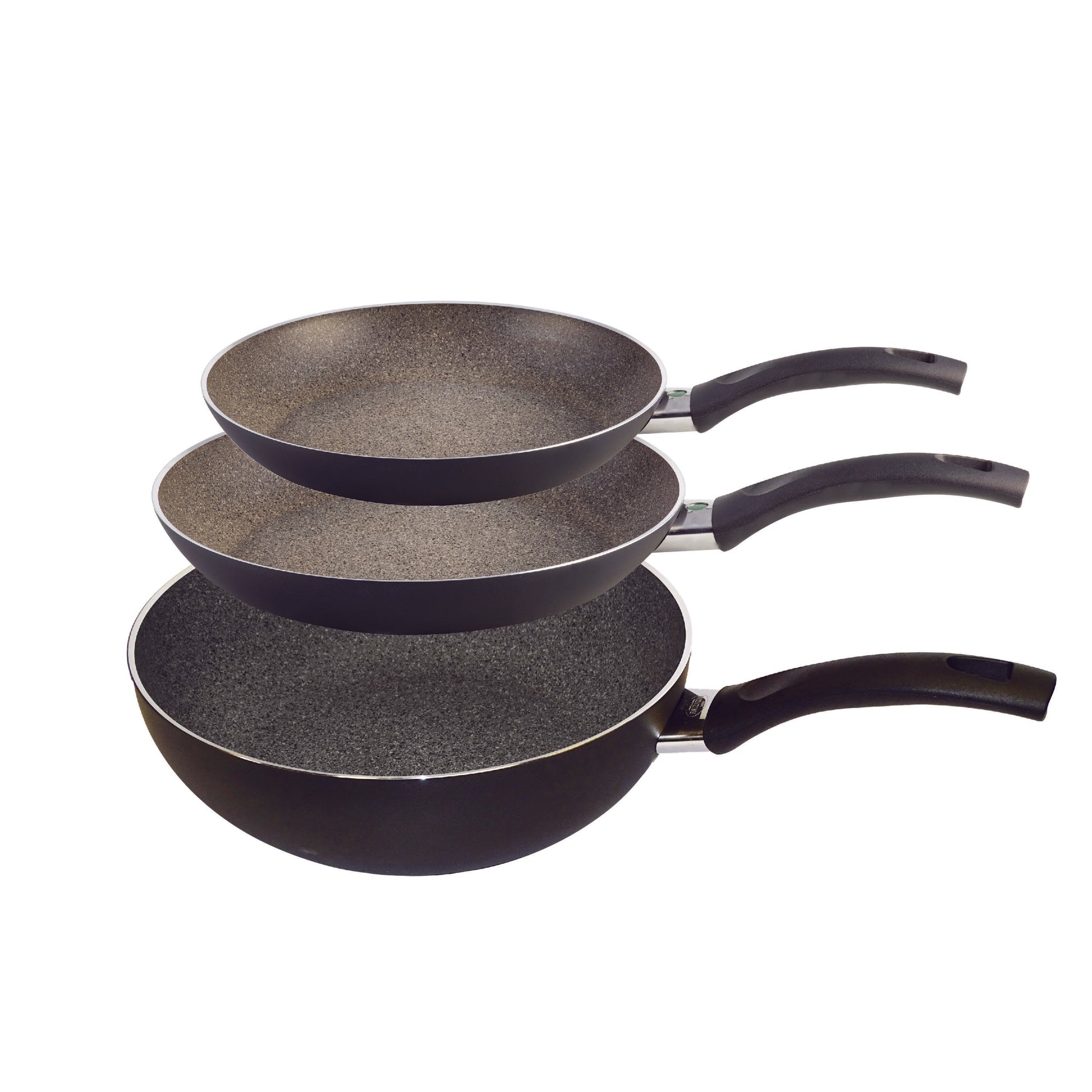 ZWILLING Bologna Granitium 3-Piece Fry Pan Set-Frying Pan-DECOROLALA