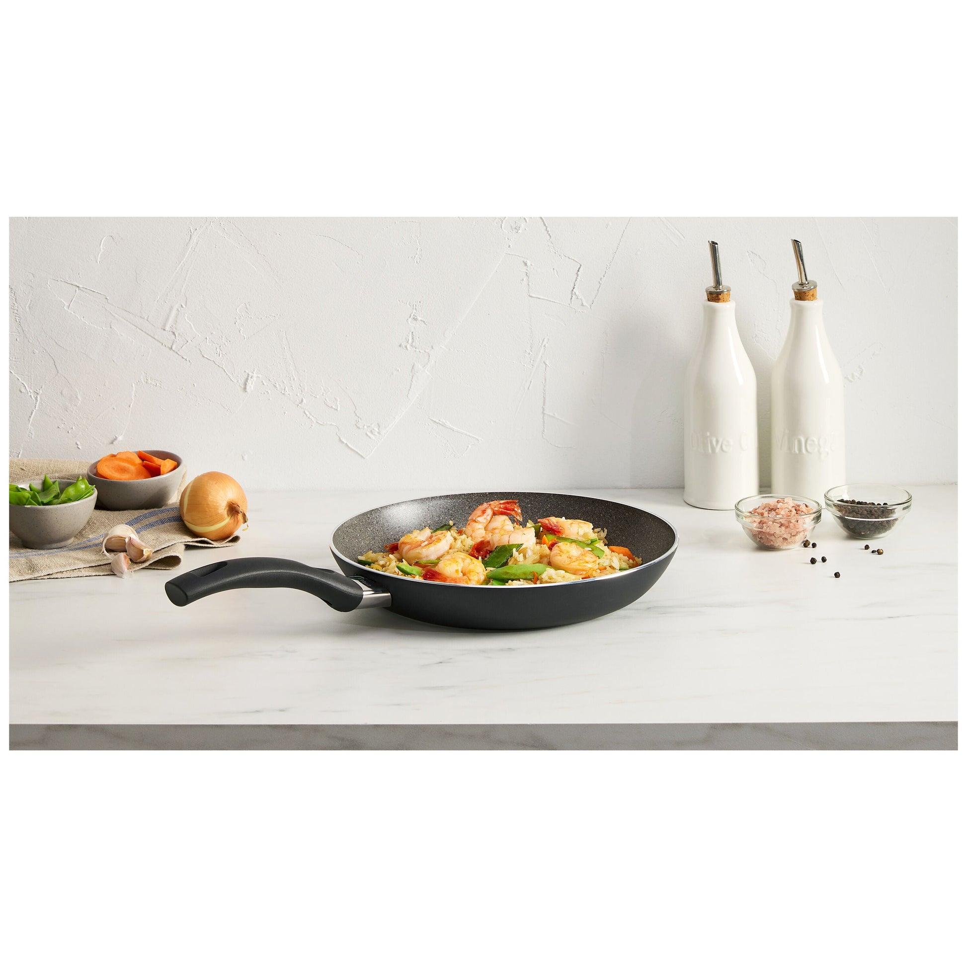 ZWILLING Bologna Granitium 32 cm / 12.5 inch Aluminum Frying Pan-Frying Pan-DECOROLALA