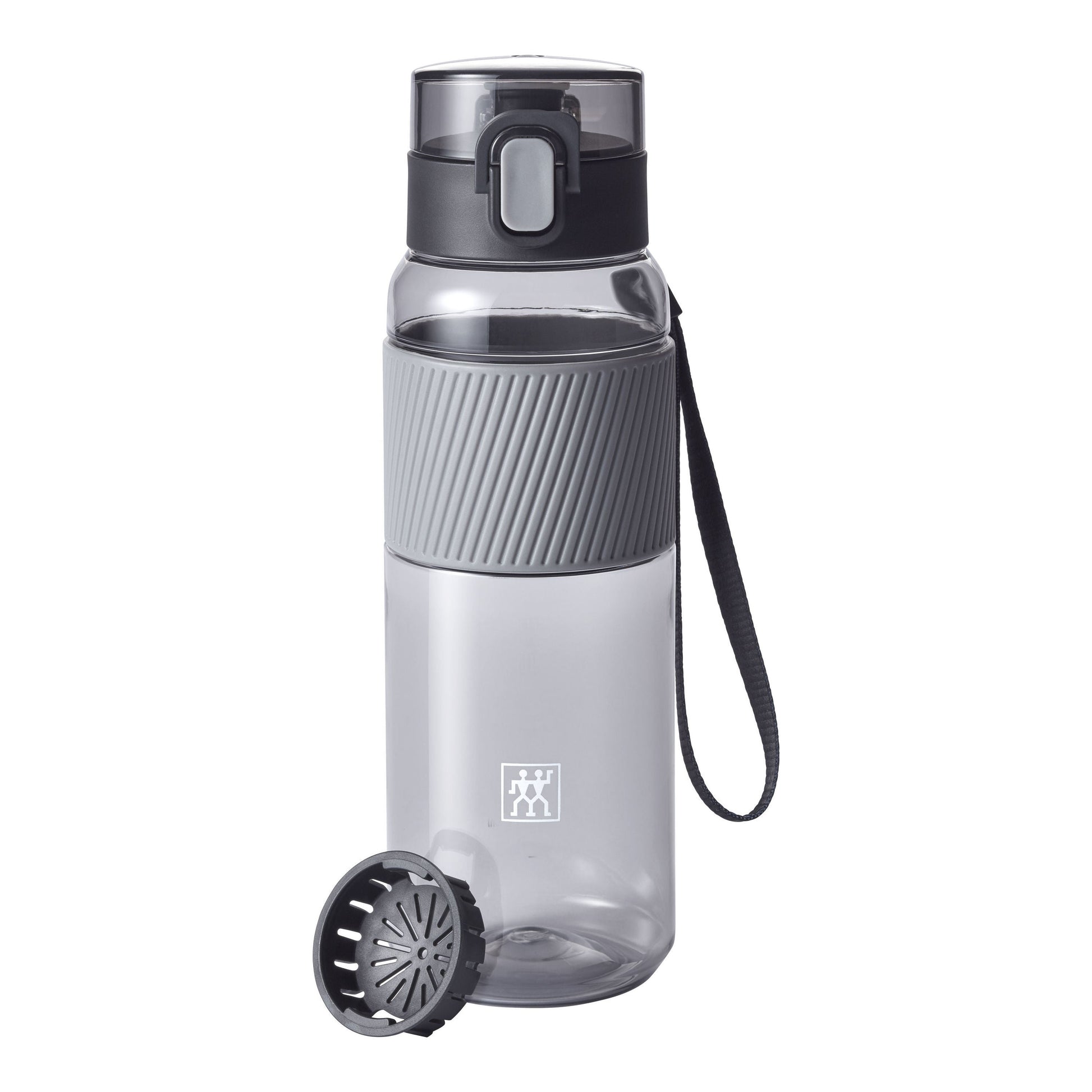 ZWILLING Bottle Drinking Bottle, 680 ml, Tritan, Grey-Water Bottle-DECOROLALA