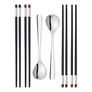 ZWILLING Chopsticks 4 Pair Set with Spoons-Chopstick-DECOROLALA