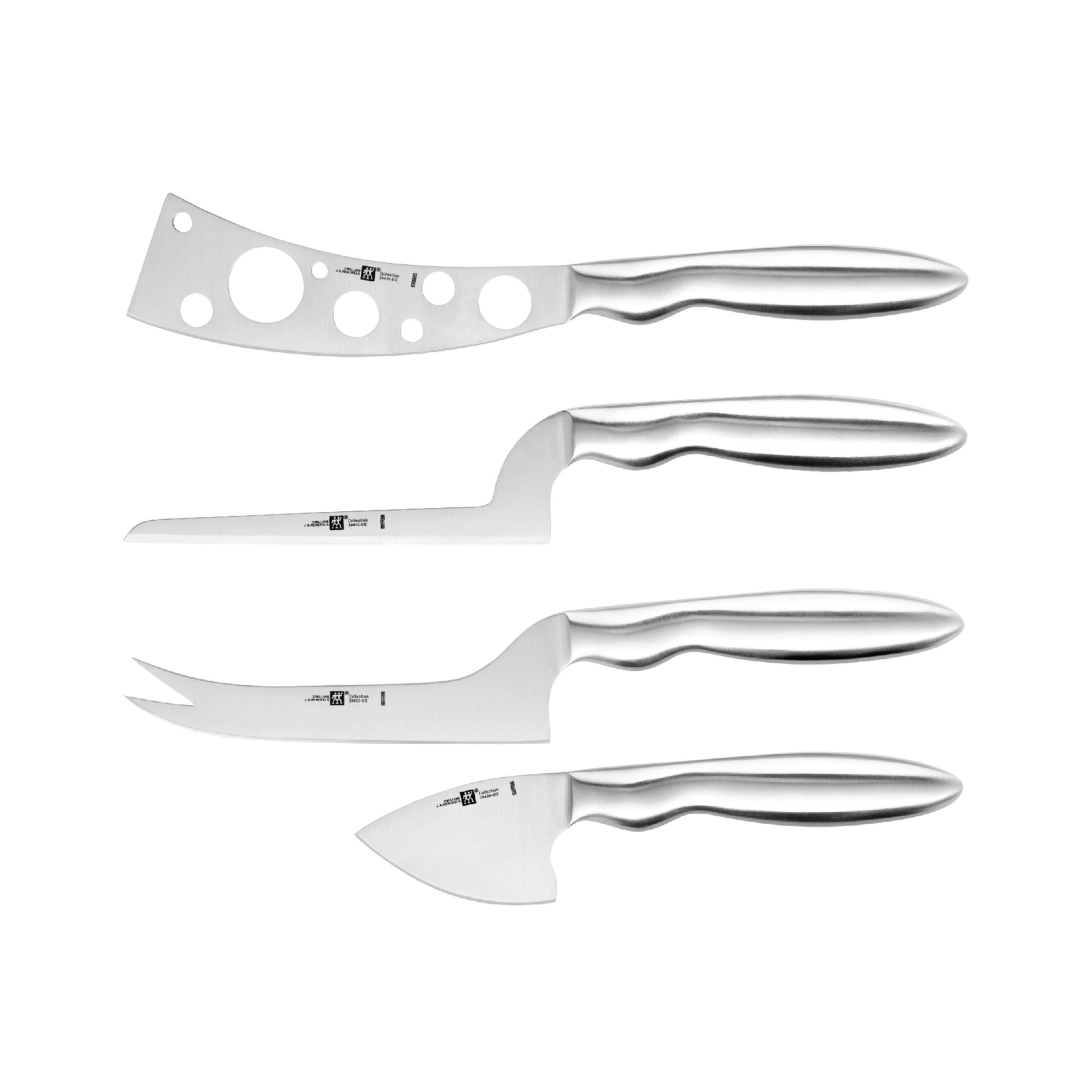 ZWILLING Collection 4 Piece Knife Set, Silver-Knife Set-DECOROLALA
