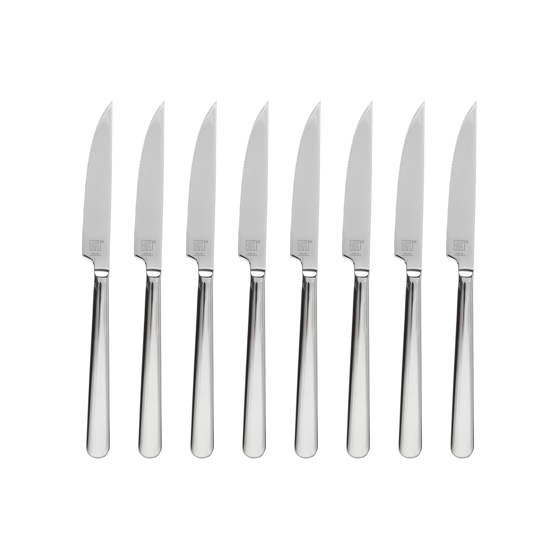 ZWILLING Contemporary Steak Knife Set, 8 Piece, No-Color-Knife Set-DECOROLALA