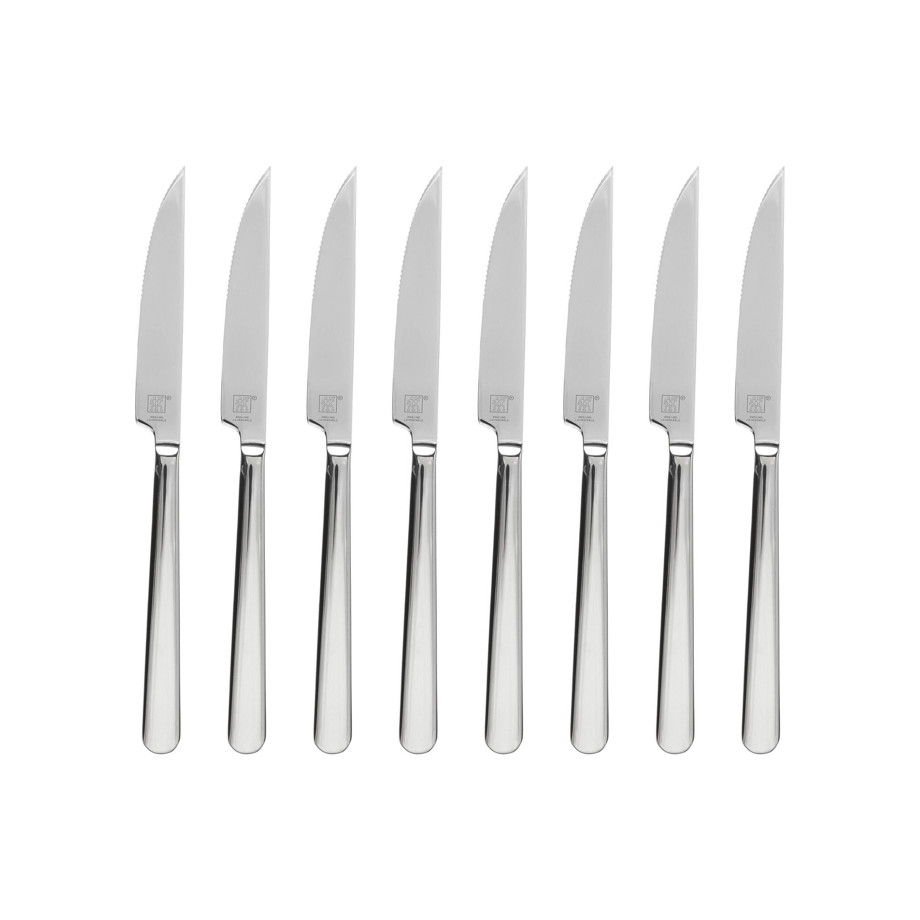 ZWILLING Contemporary Steak Knife Set, 8 Piece, No-Color-Knife Set-DECOROLALA