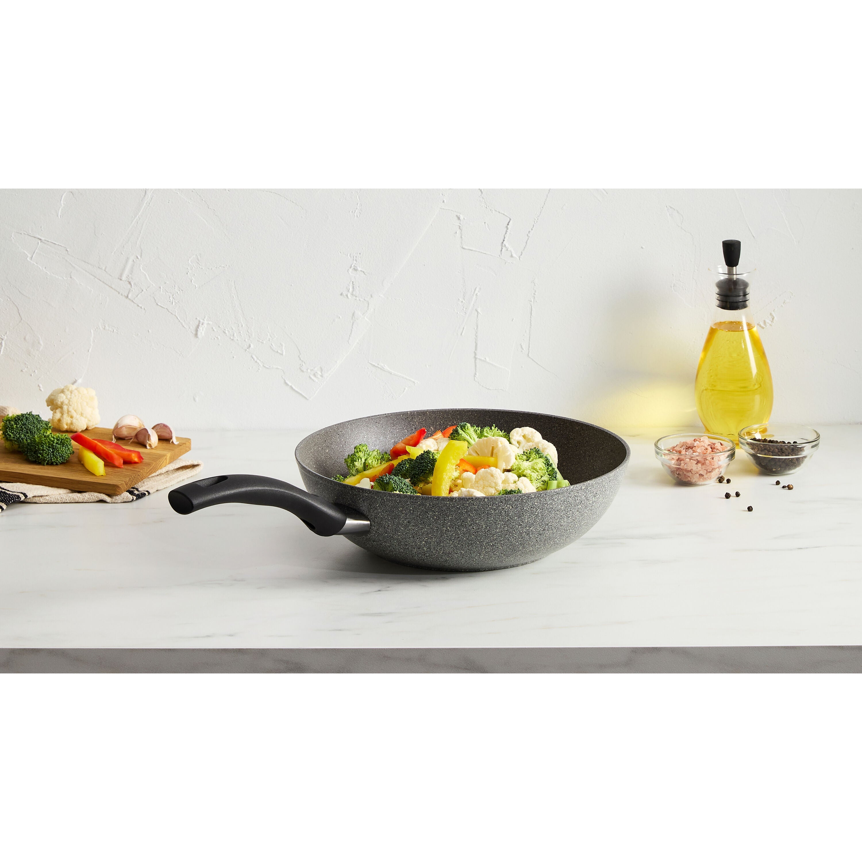 ZWILLING Cortina Granitium 28 cm / 11 inch Plastic Wok-Wok-DECOROLALA