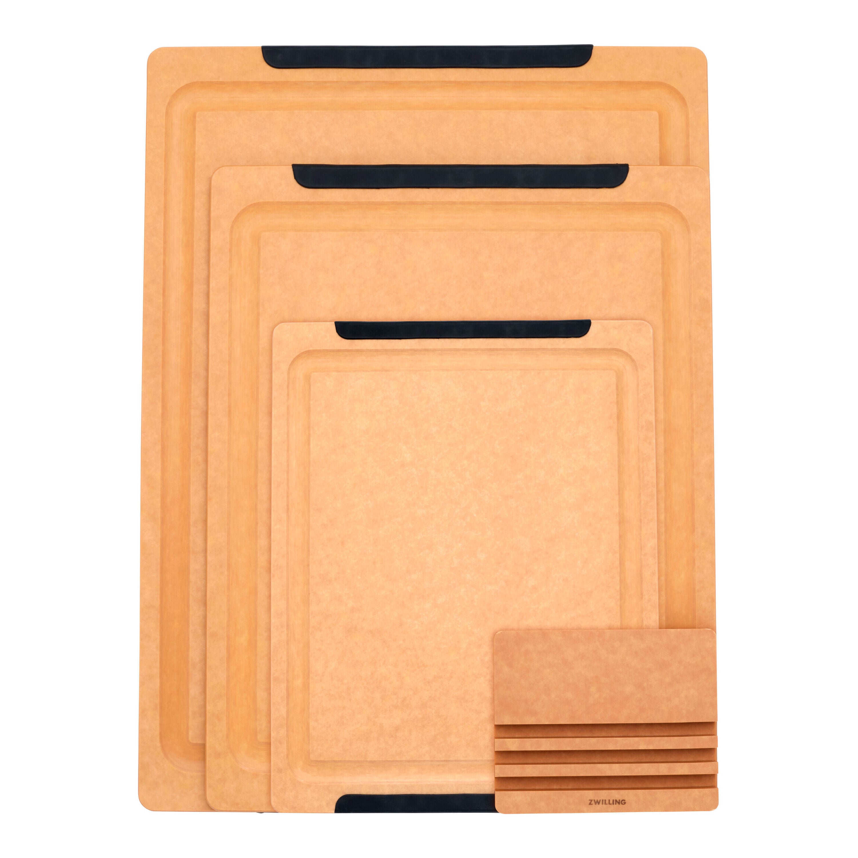 ZWILLING Cutting Board Set 4 Piece, Fibre Wood-n/a-DECOROLALA