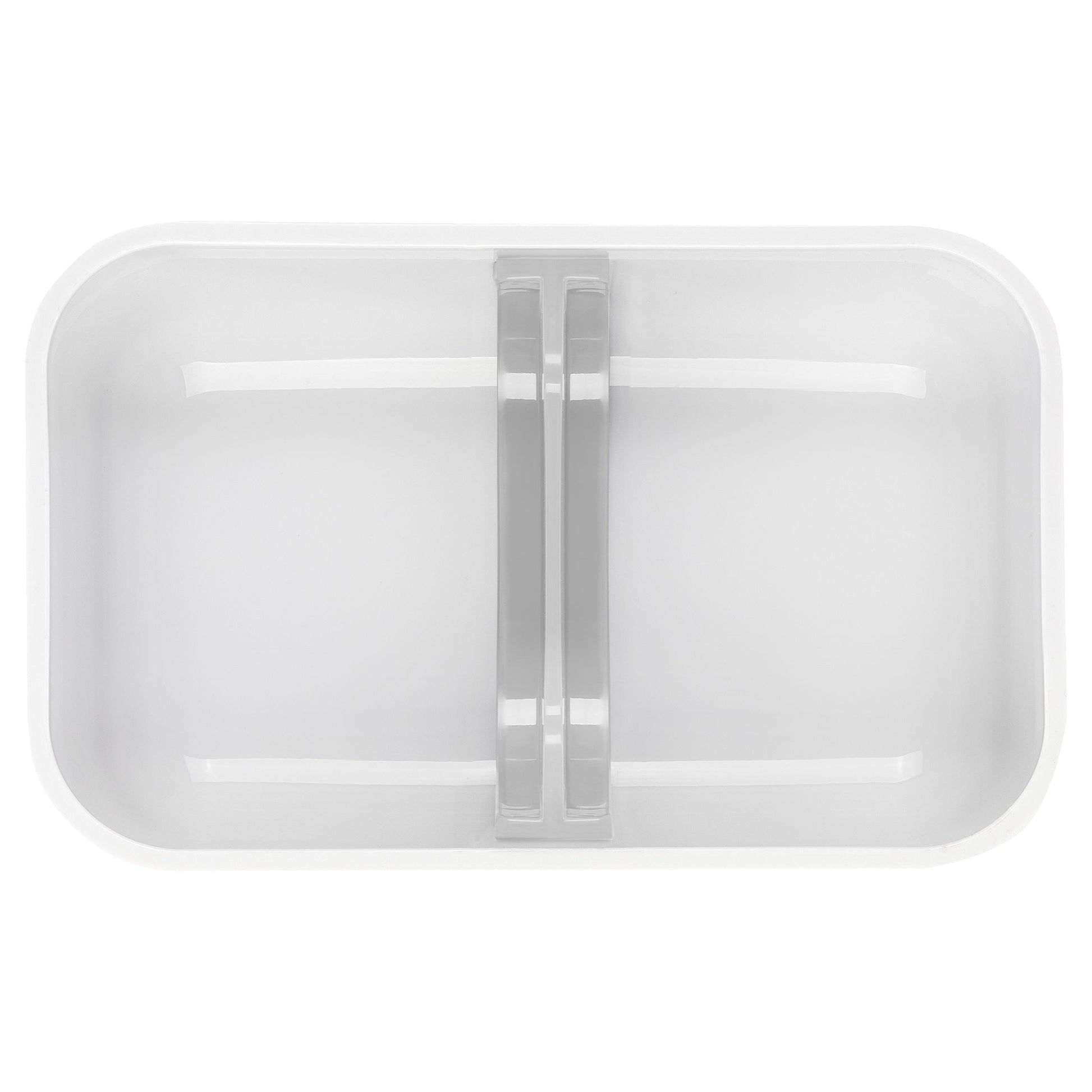 ZWILLING Dinos L Dinos Vacuum Lunch Box With Divider, Plastic, White-Grey-Lunch Container-DECOROLALA