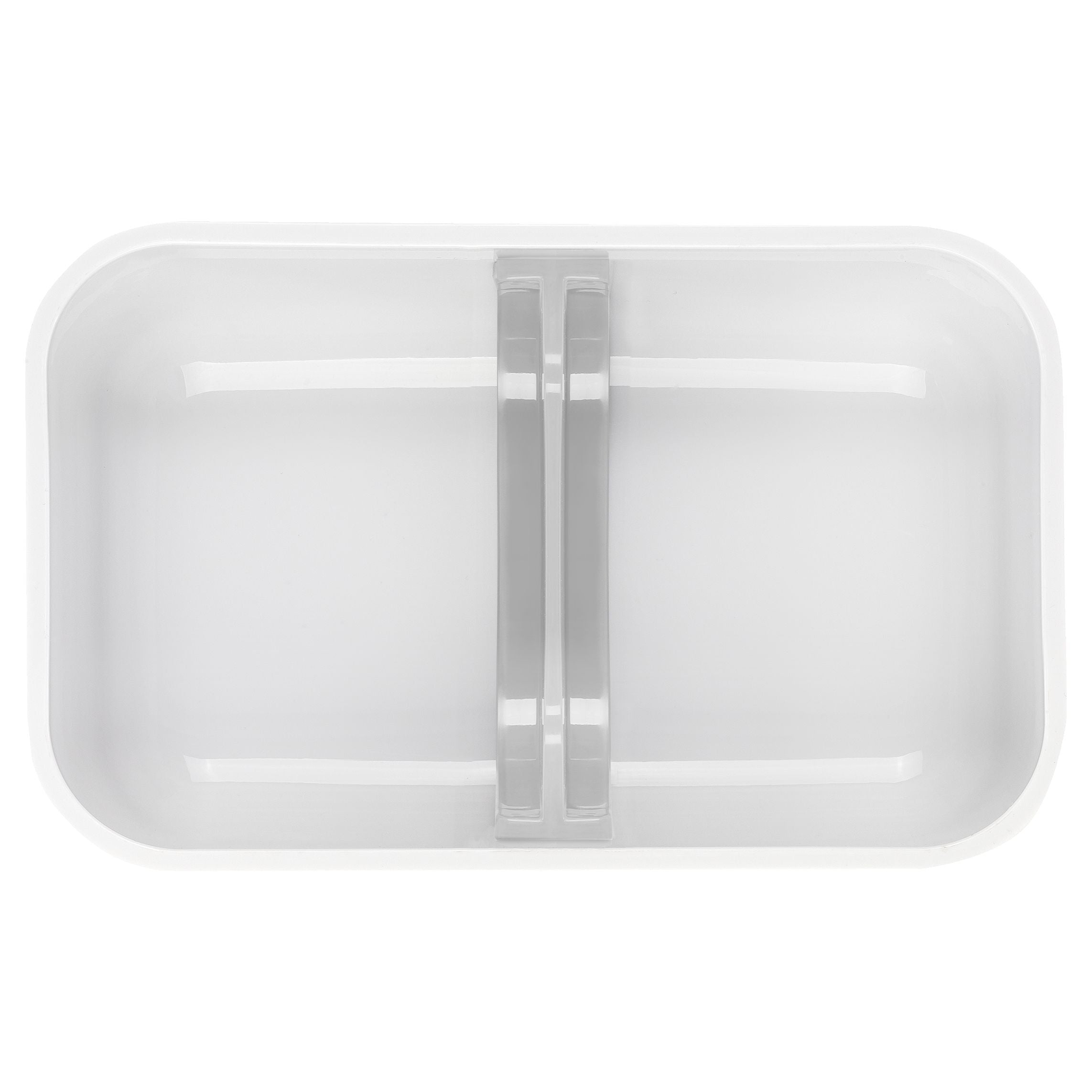 ZWILLING Dinos L Dinos Vacuum Lunch Box With Divider, Plastic, White-Grey-Lunch Container-DECOROLALA