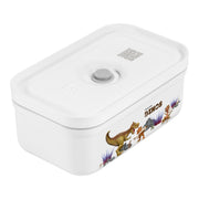 ZWILLING Dinos M Dinos Vacuum Lunch Box With Divider, Plastic, White-Grey-n/a-DECOROLALA