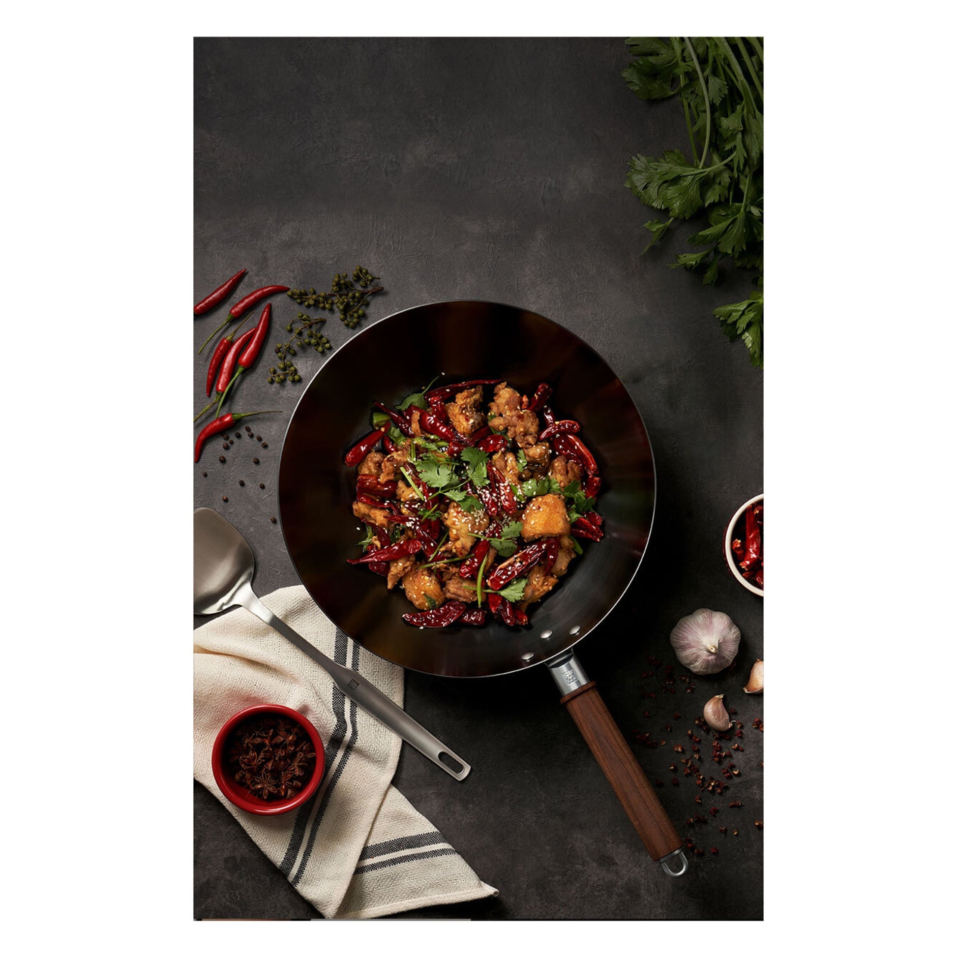 ZWILLING Dragon 30cm Carbon Steel Wok - 12"-Wok-DECOROLALA