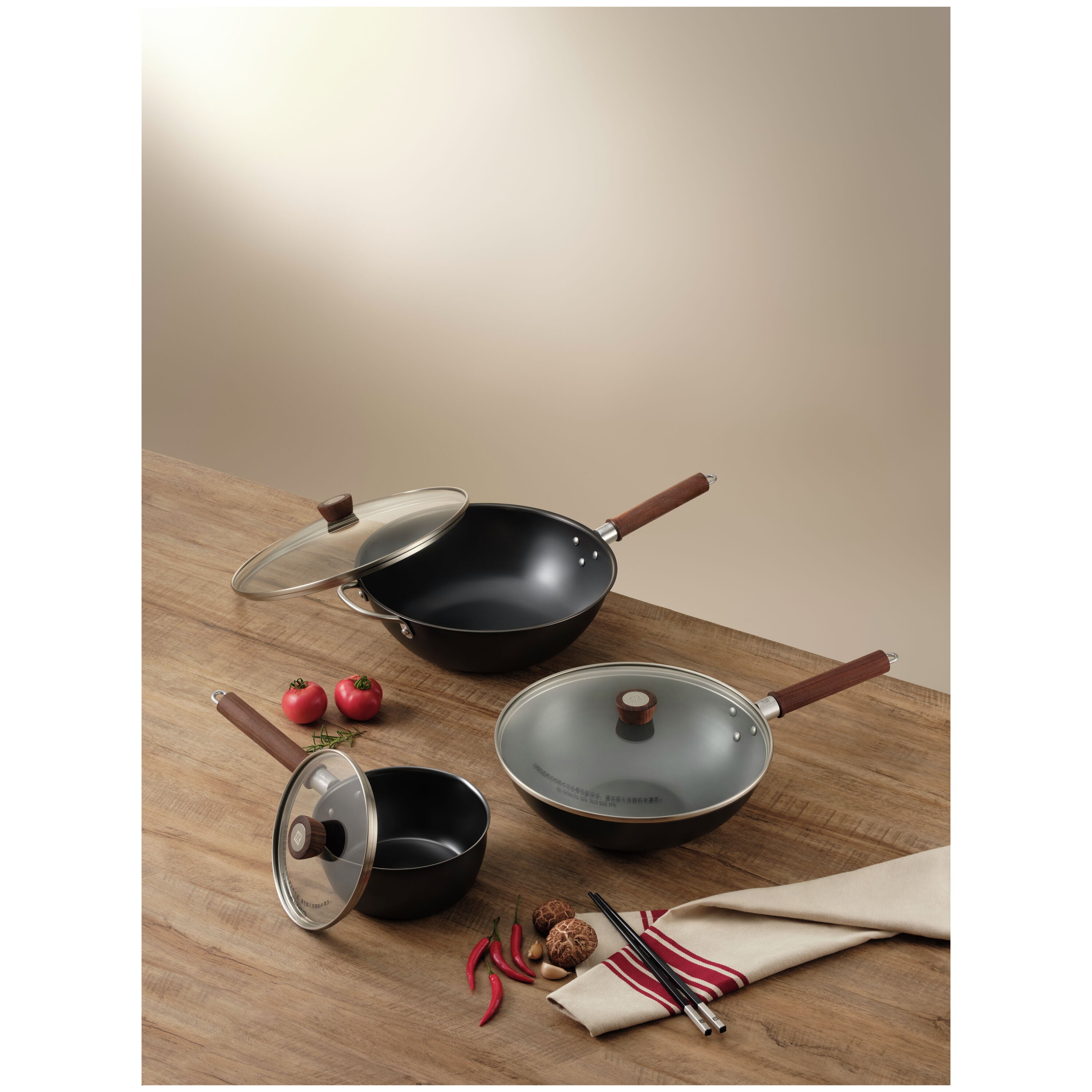 ZWILLING Dragon 32cm Carbon Steel Wok-Wok-DECOROLALA