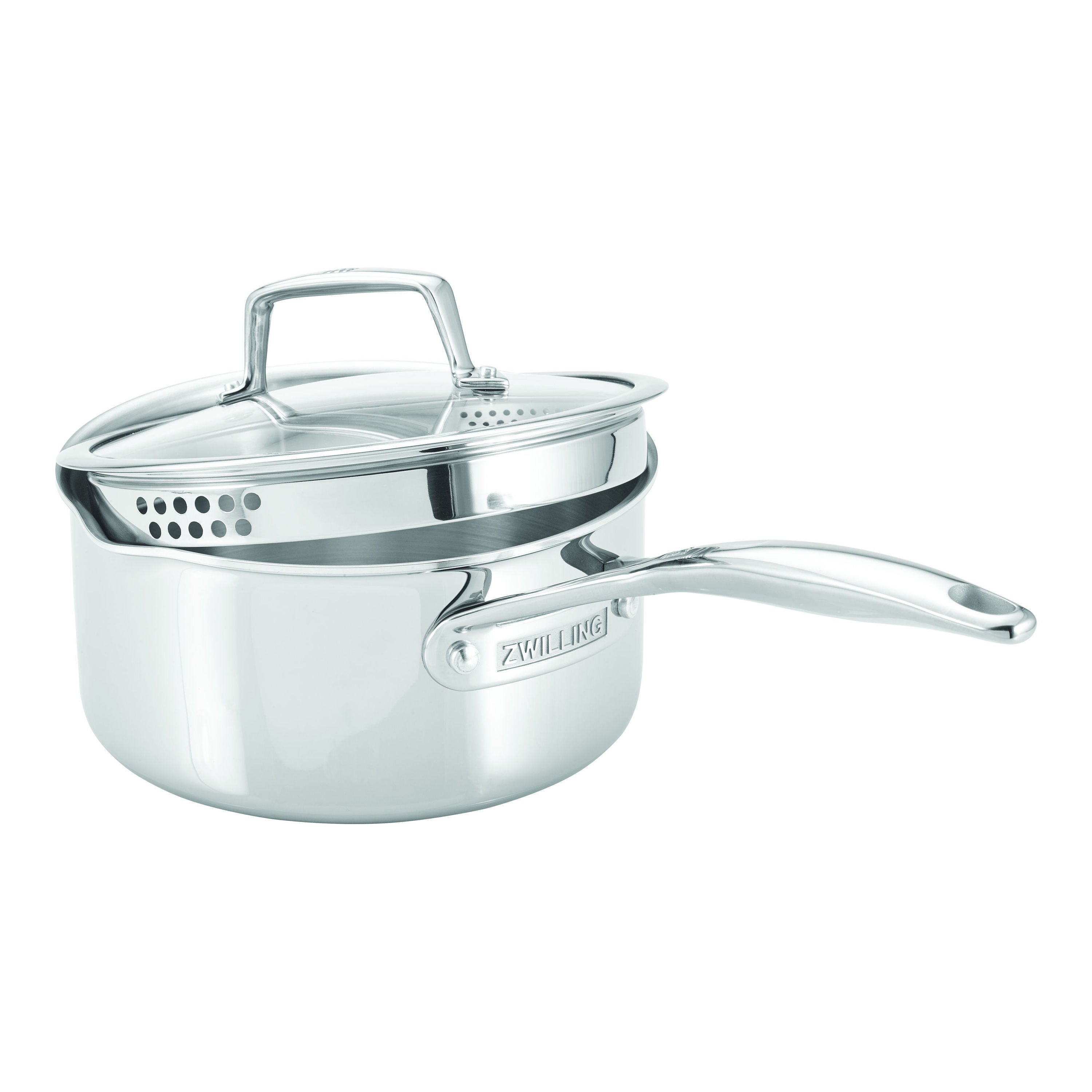 ZWILLING Energy X3 Sauce Pan 3Qt 20cm Stainless-Saucepan-DECOROLALA