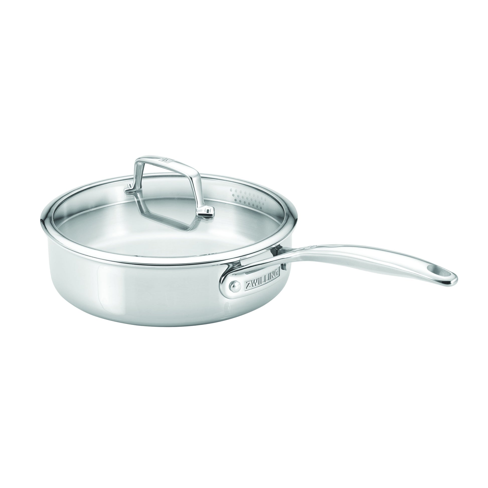 ZWILLING Energy X3 Saute Pan, 24 cm, 18/10 Stainless Steel-Cookware-DECOROLALA