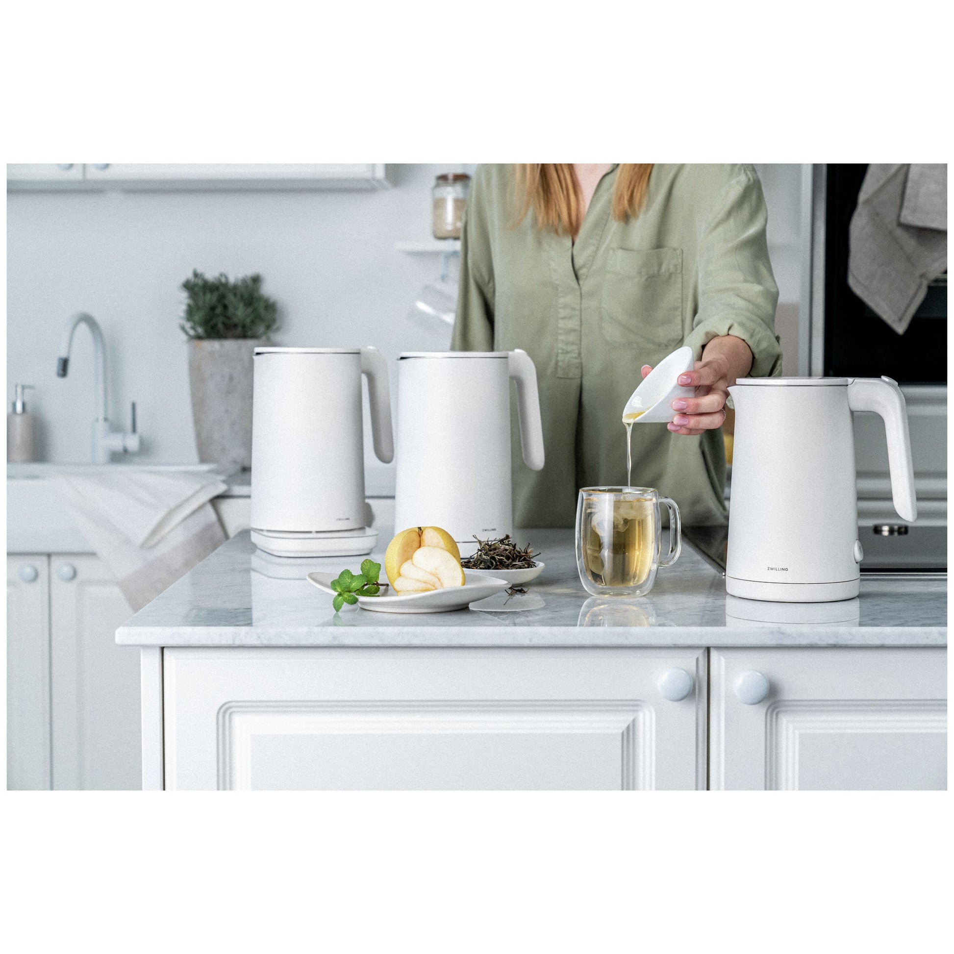 ZWILLING Enfinigy 1 L Electric Kettle - White-Kettl-DECOROLALA
