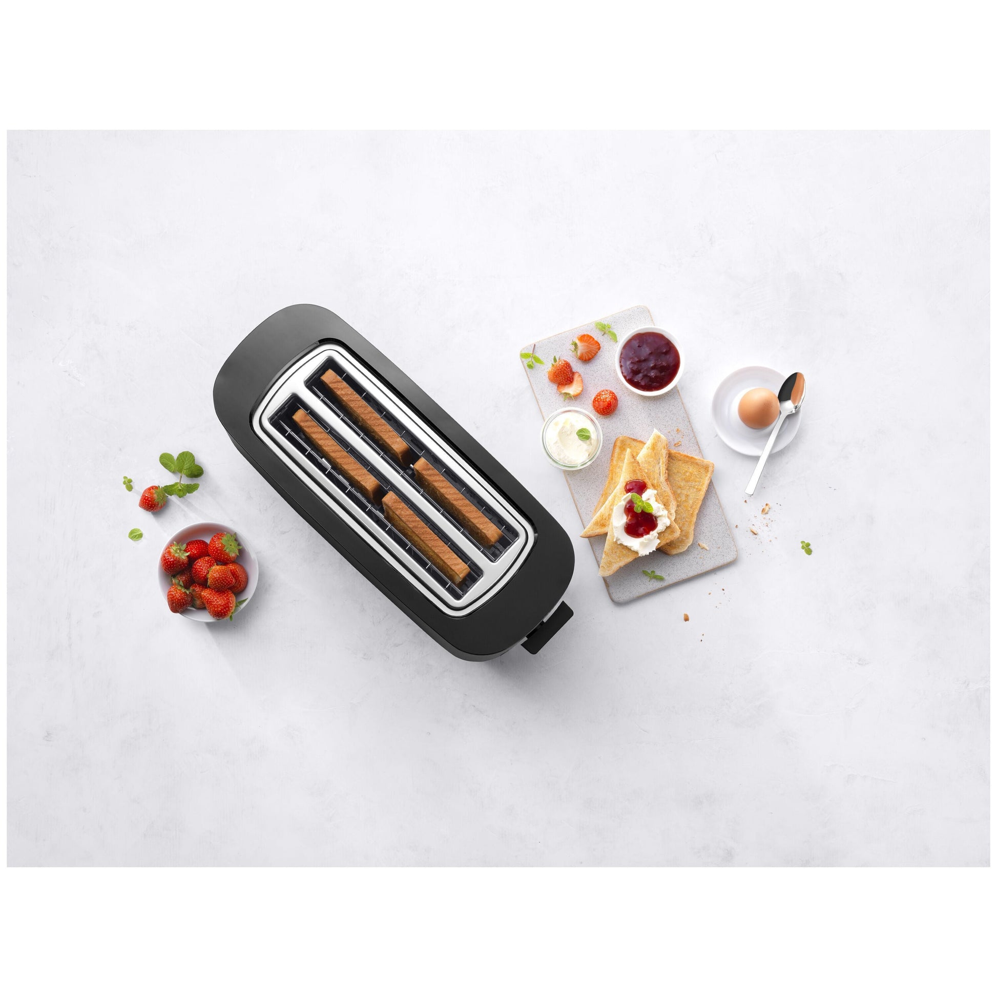 ZWILLING Enfinigy 2 Long Slots Toaster - Black-Toaster-DECOROLALA