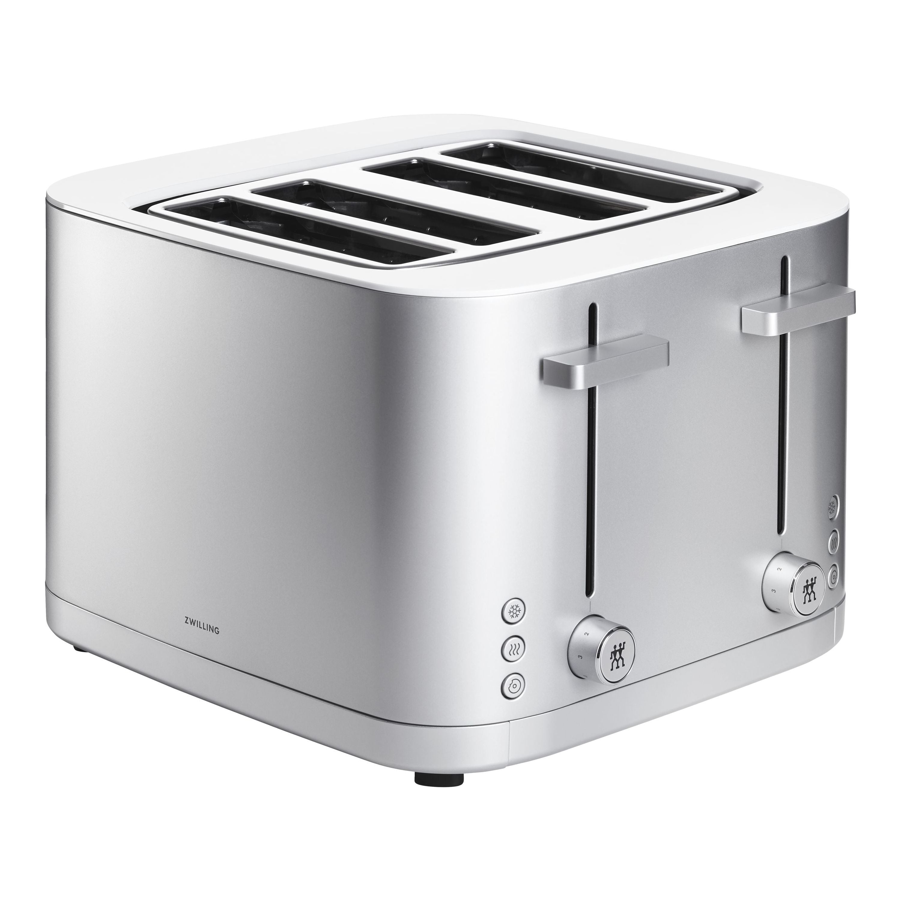 ZWILLING Enfinigy 4 Short Slots Toaster - Silver-Toaster-DECOROLALA