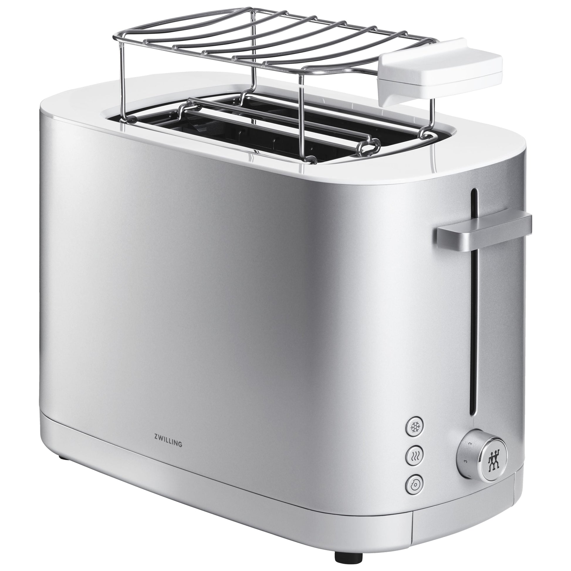 ZWILLING Enfinigy Bun Warmer - 2 Slot Silver-Kitchen Applianc-DECOROLALA