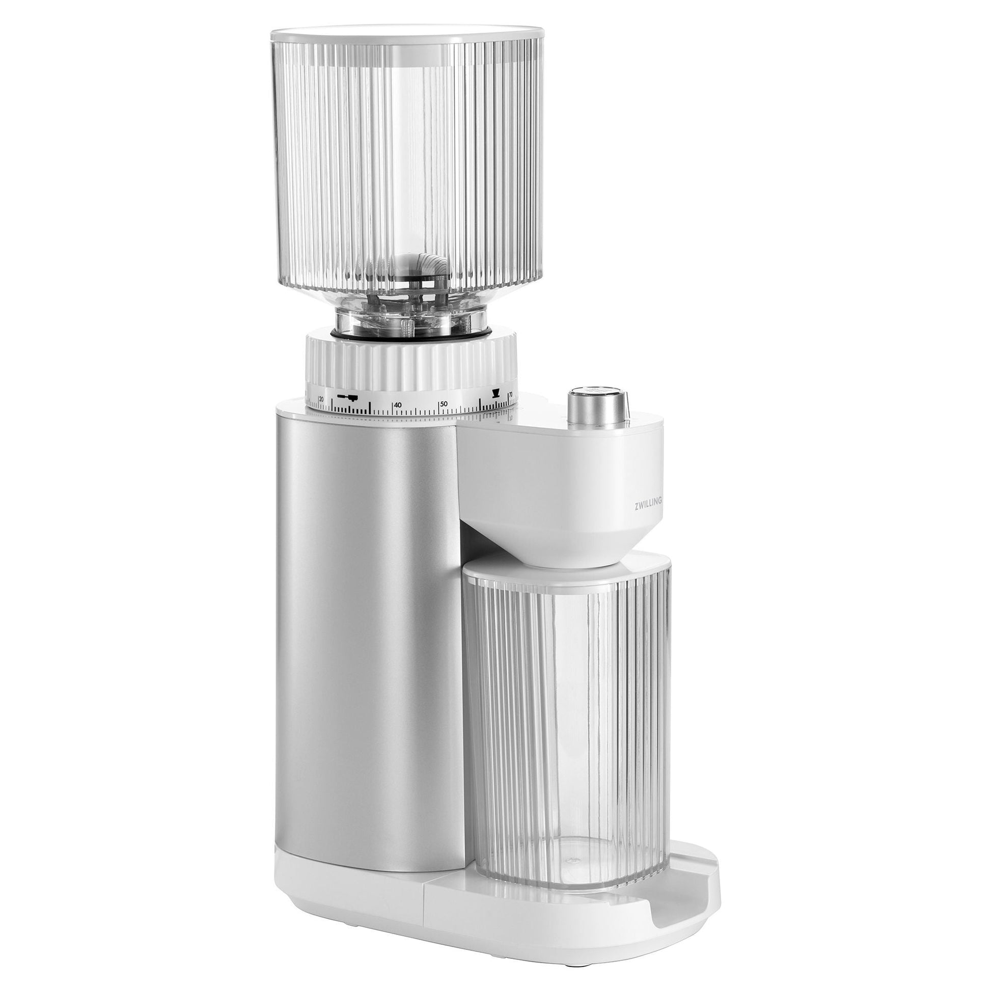 ZWILLING Enfinigy Coffee Grinder, Silver-Coffee Grinder-DECOROLALA