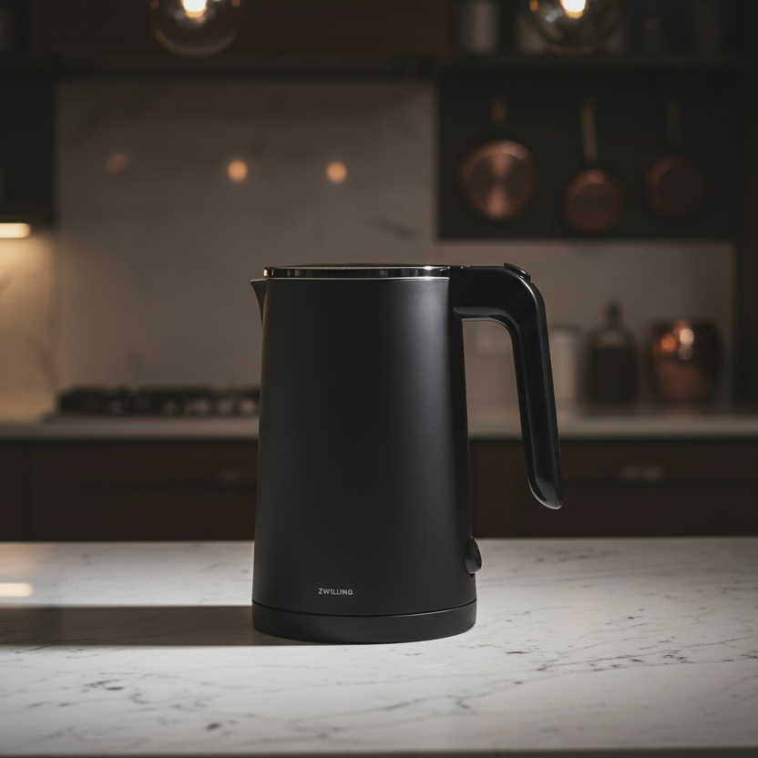 ZWILLING Enfinigy Compact Electric Kettle 1L Black-Small appliance-DECOROLALA