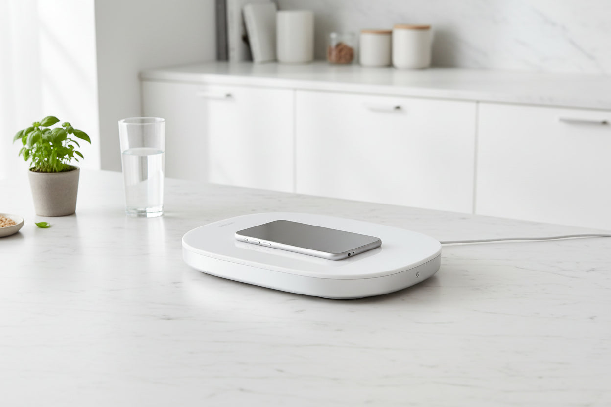 ZWILLING Enfinigy Kitchen Scale - Wireless Charging Silver-small appliance-DECOROLALA