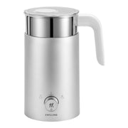 ZWILLING Enfinigy Milk Frother, 400 mL, Silver-Milk Frother-DECOROLALA