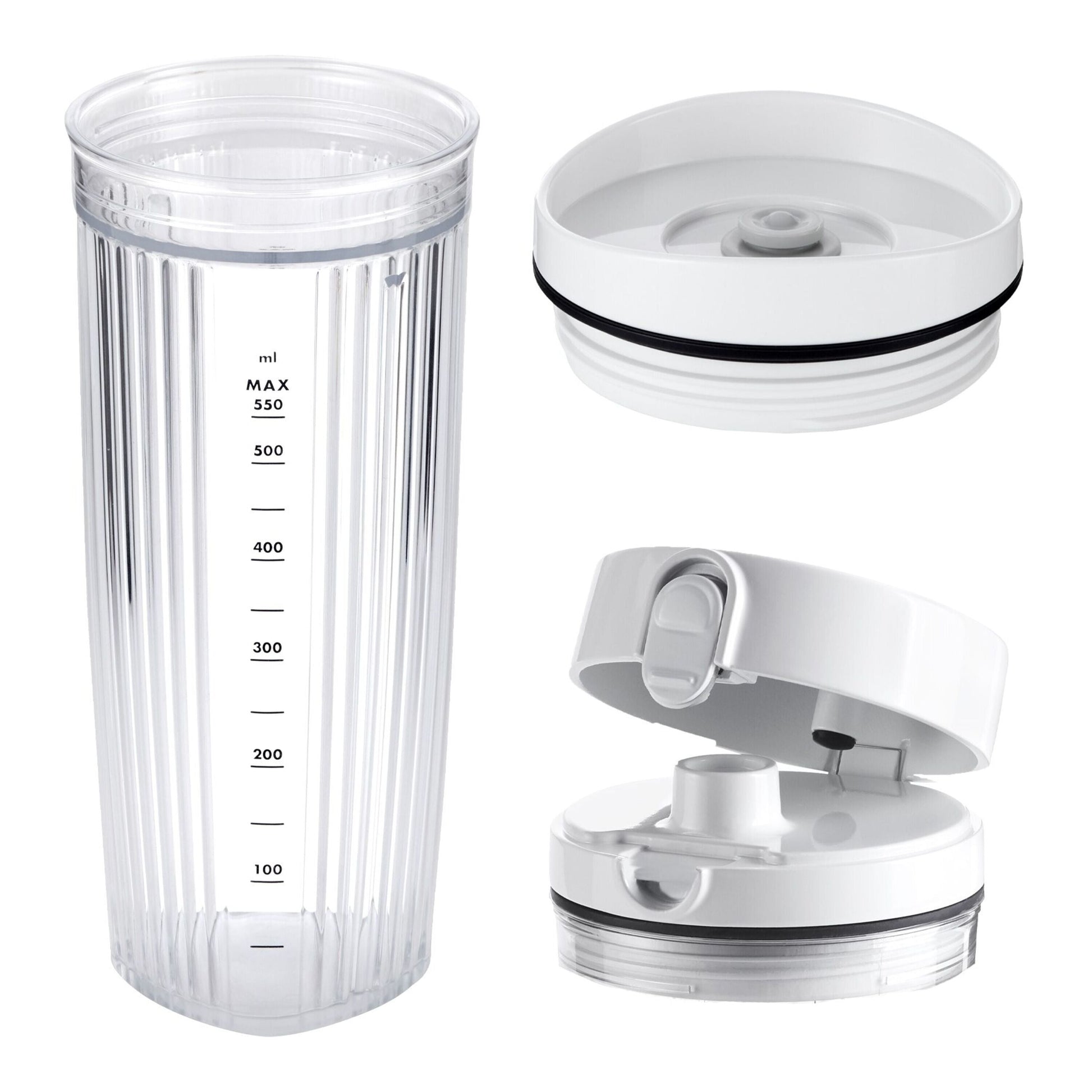 ZWILLING Enfinigy Personal Blender Jar with Drinking Lid and Vacuum Lid-Food Blender-DECOROLALA