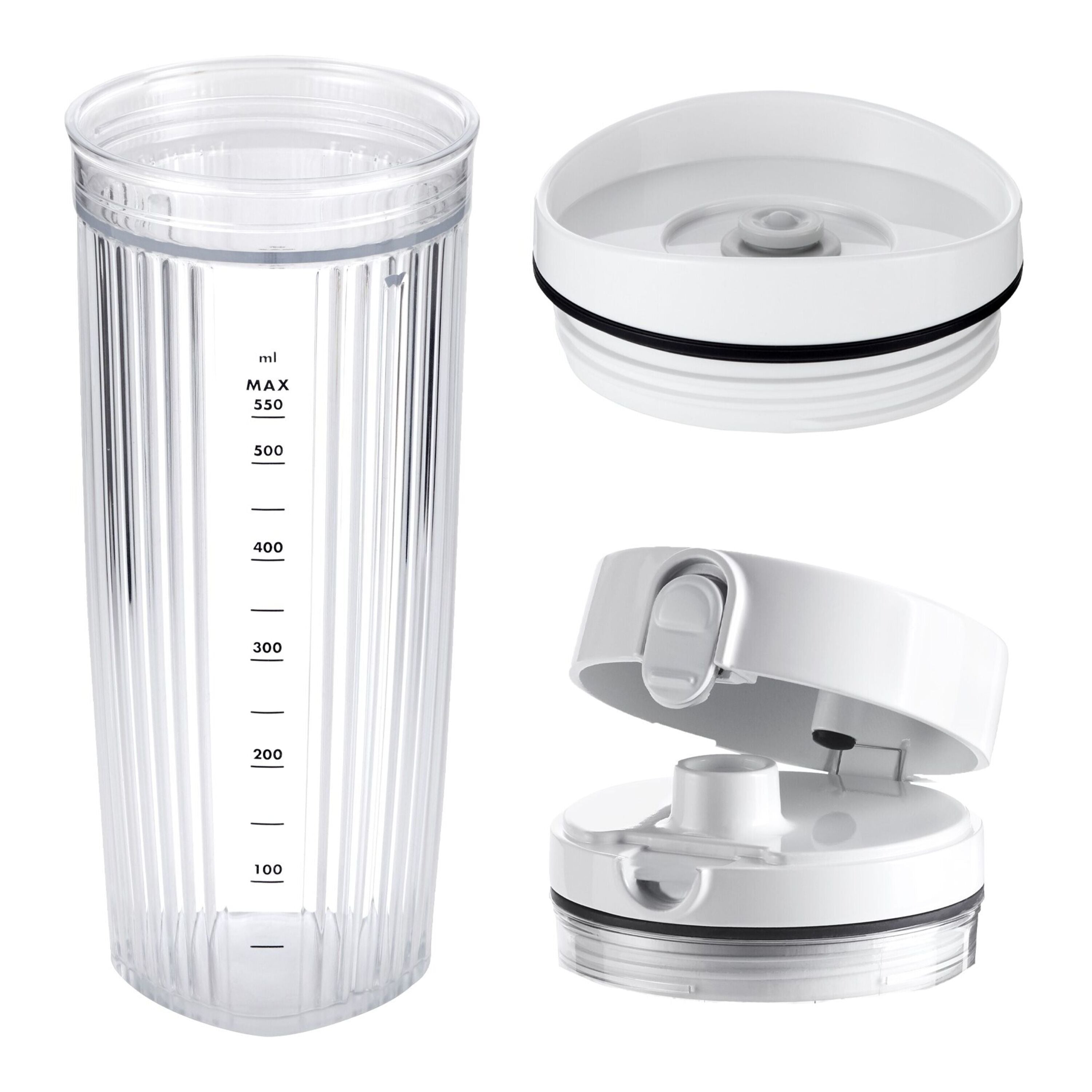 ZWILLING Enfinigy Personal Blender Jar with Drinking Lid and Vacuum Lid-Food Blender-DECOROLALA