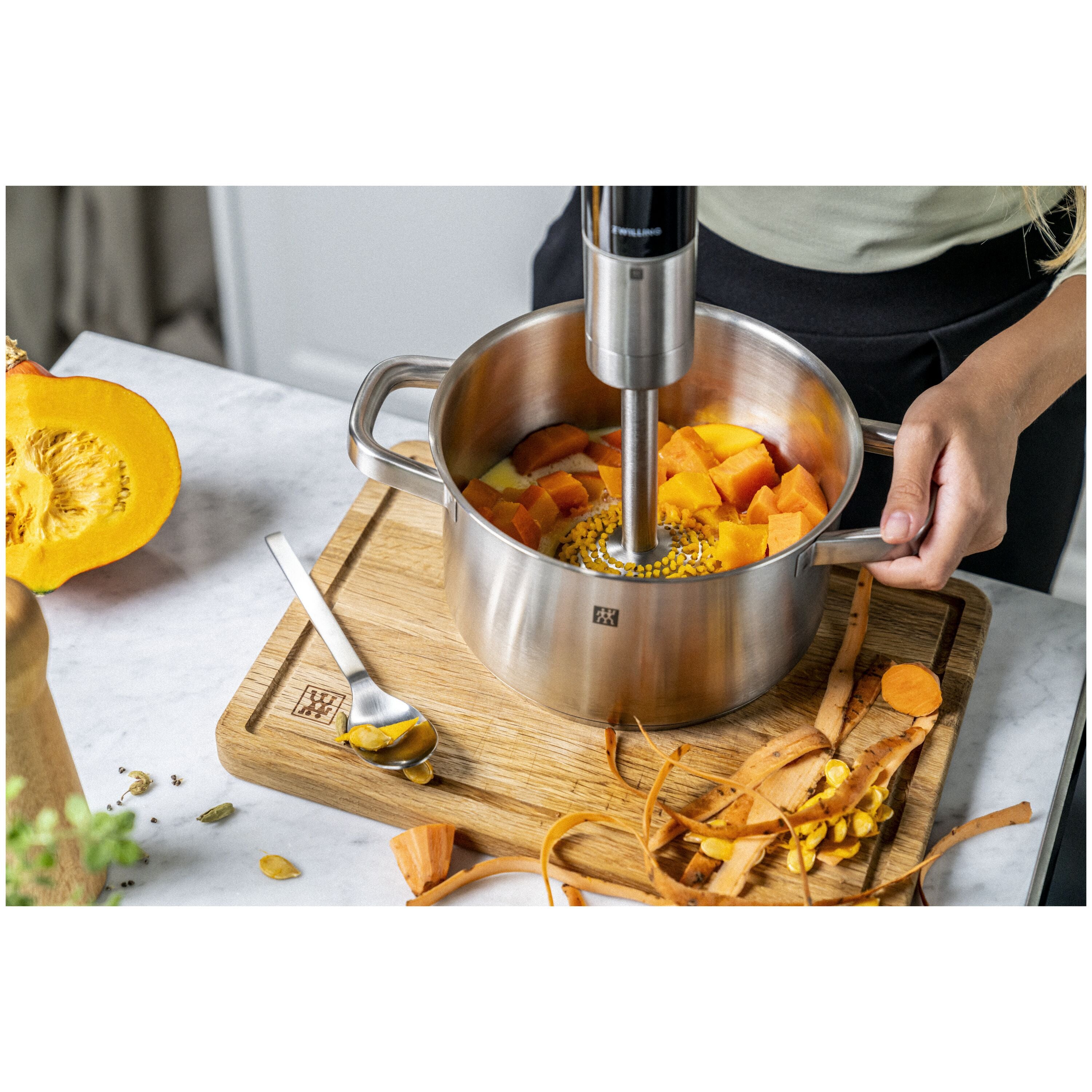 ZWILLING Enfinigy Potato Masher Accessory for Hand Blender-Food Blender-DECOROLALA