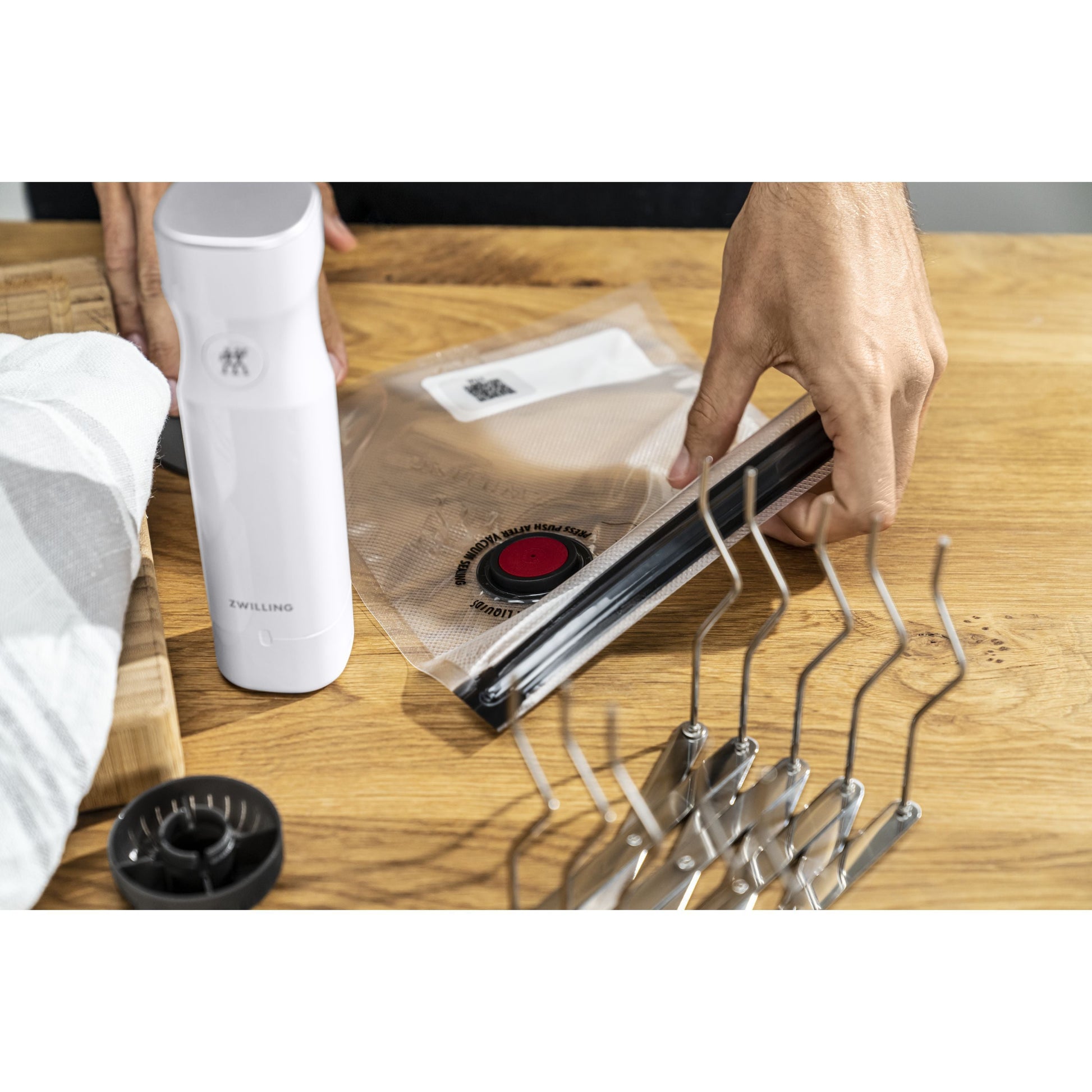 ZWILLING Enfinigy Sous-Vide Rack, Stainless Steel-Kitchen Appliance Accessorie-DECOROLALA