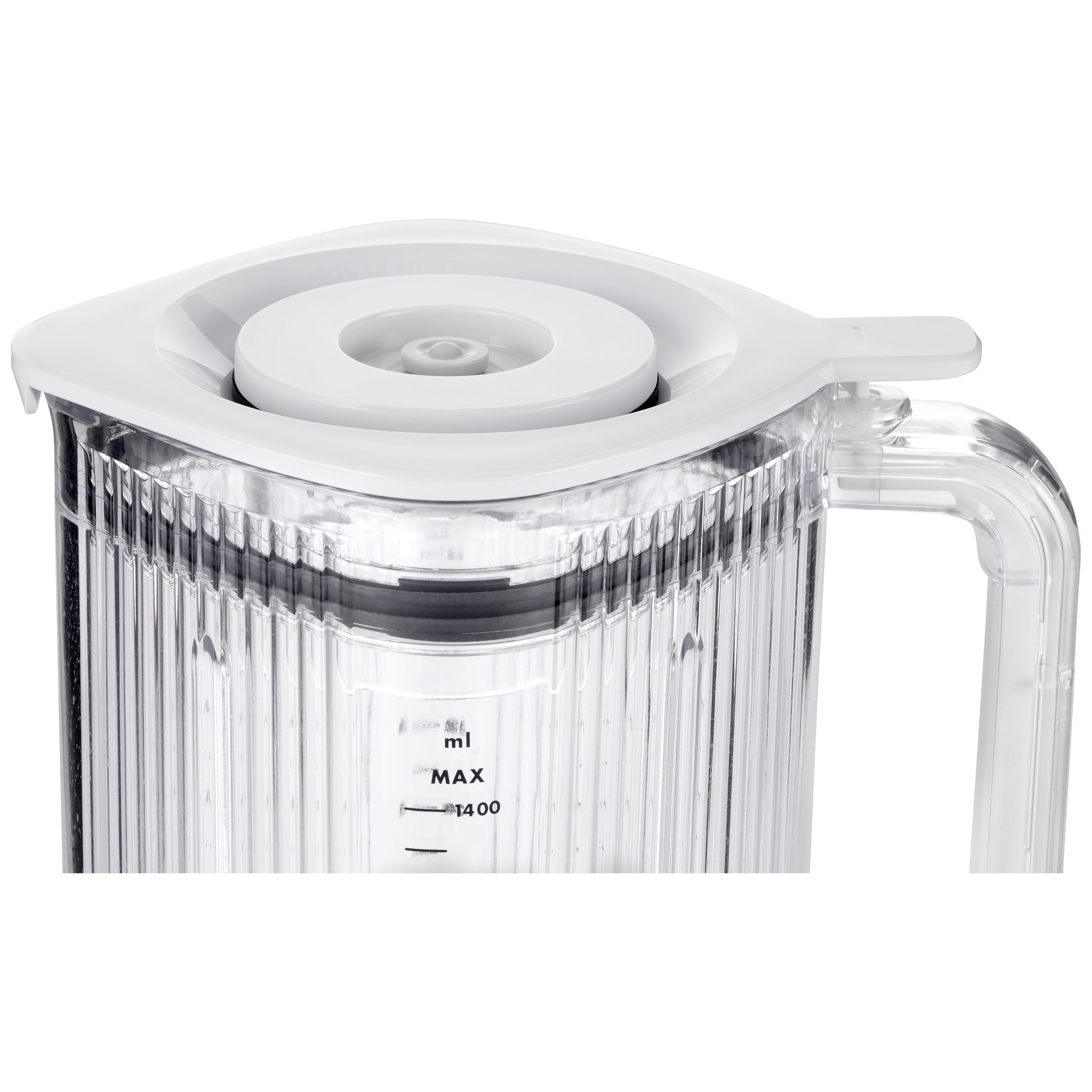 ZWILLING Enfinigy Table Blender Jar with Vacuum Lid, 1.25 L, white-End Table-DECOROLALA