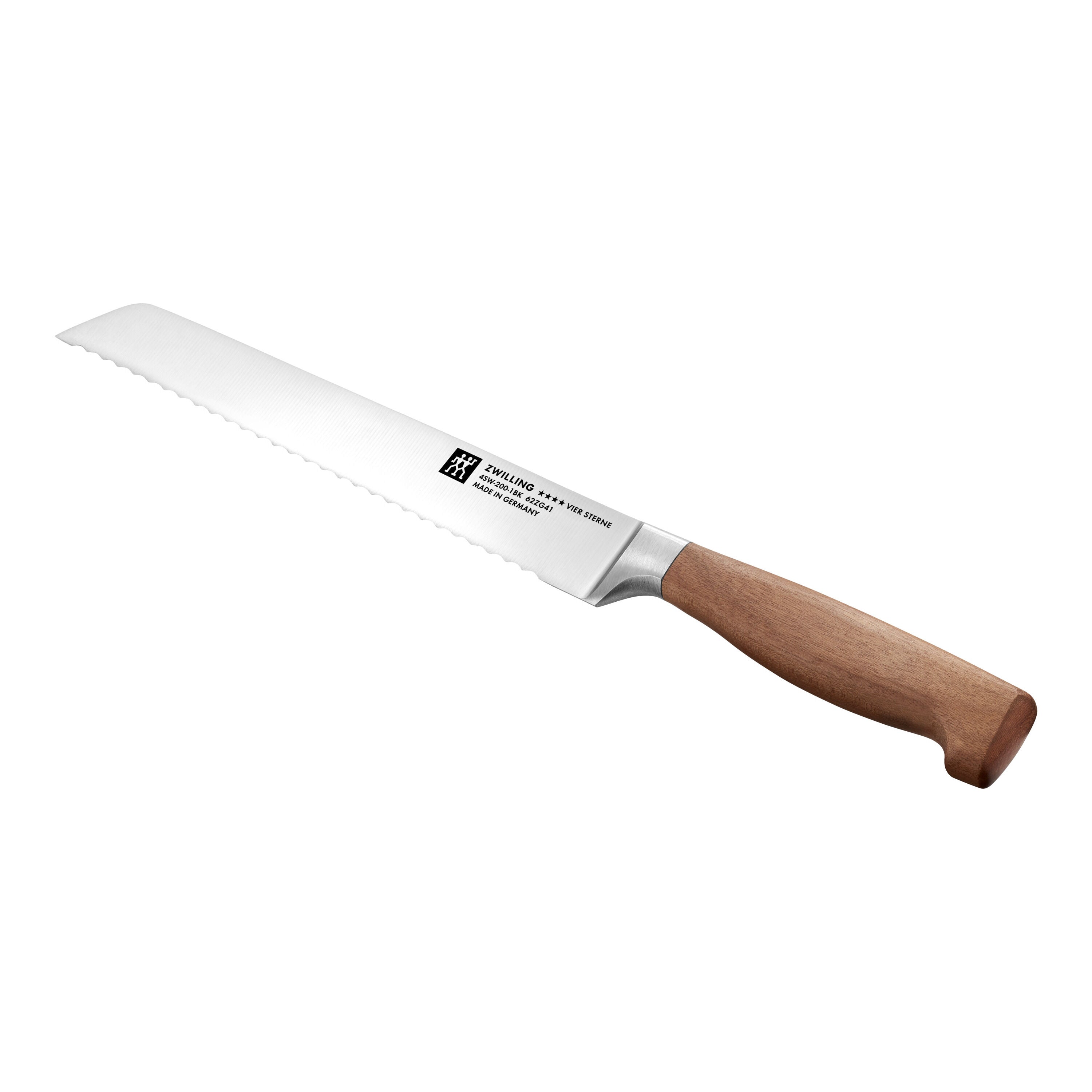 ZWILLING FOUR STAR Bread Knife 8 inch, Serrated Edge, Kotibe-Bread Knife-DECOROLALA