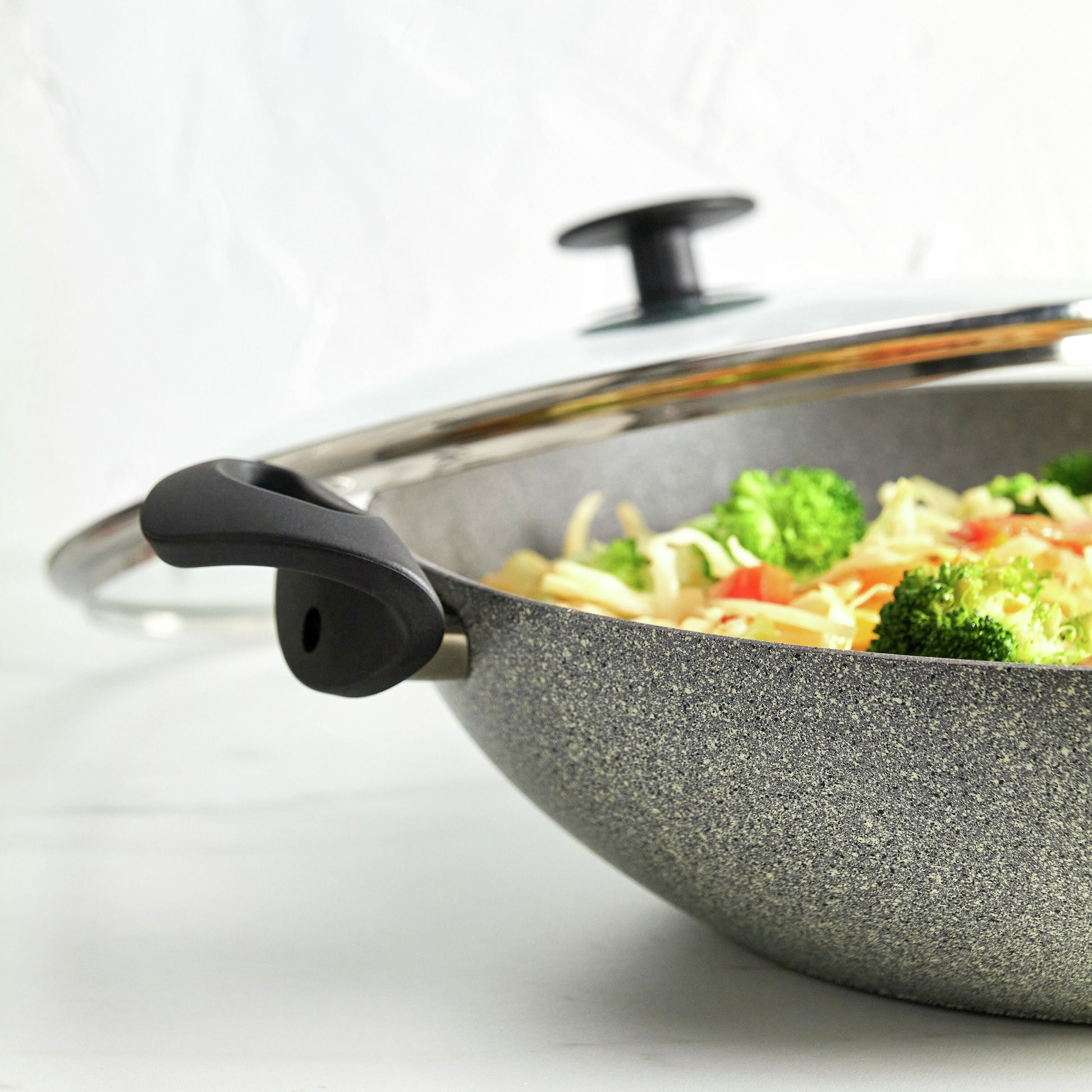 ZWILLING Ferrara Granitium 36 cm / 14 inch Aluminum Wok-Wok-DECOROLALA