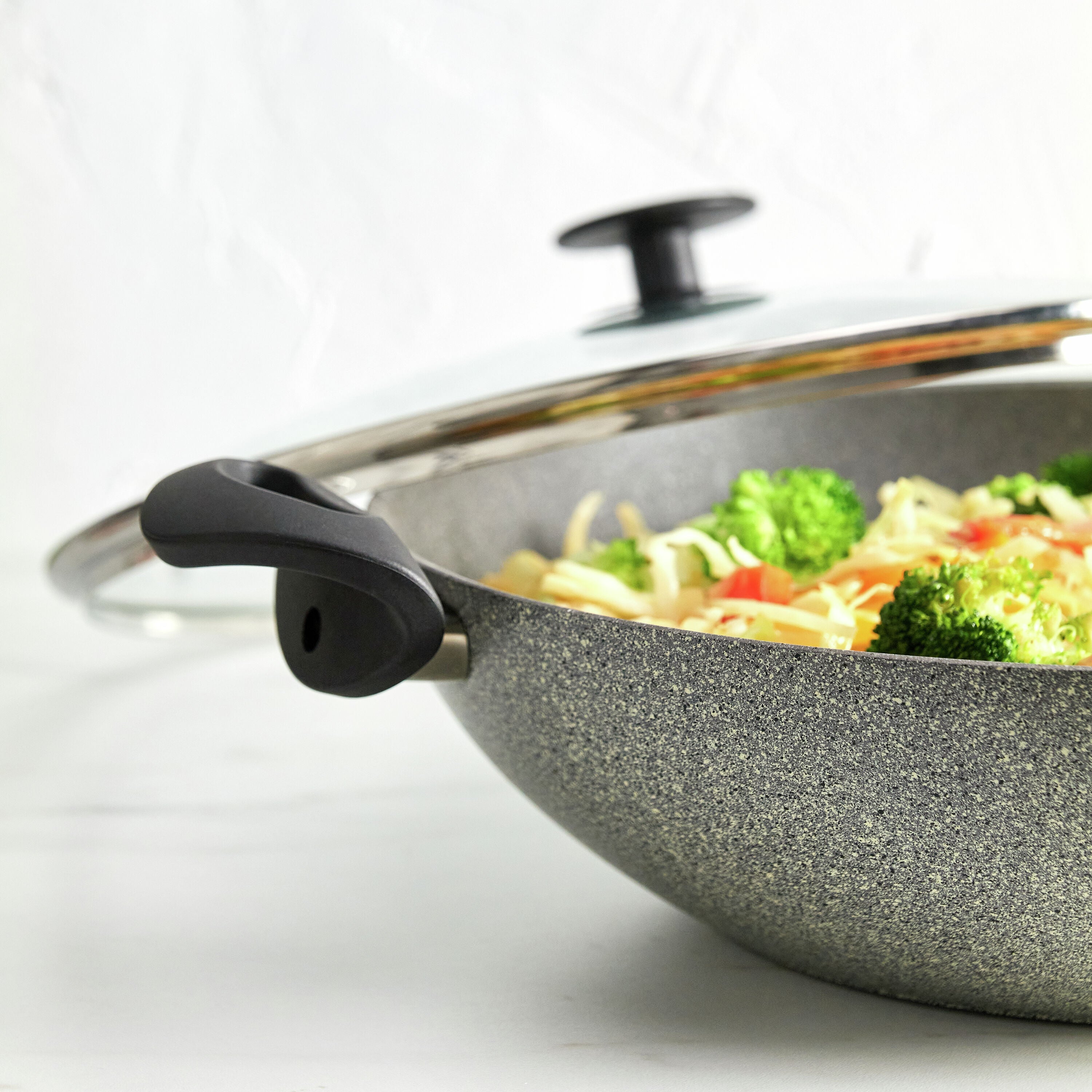 ZWILLING Ferrara Granitium 36 cm / 14 inch Aluminum Wok-Wok-DECOROLALA