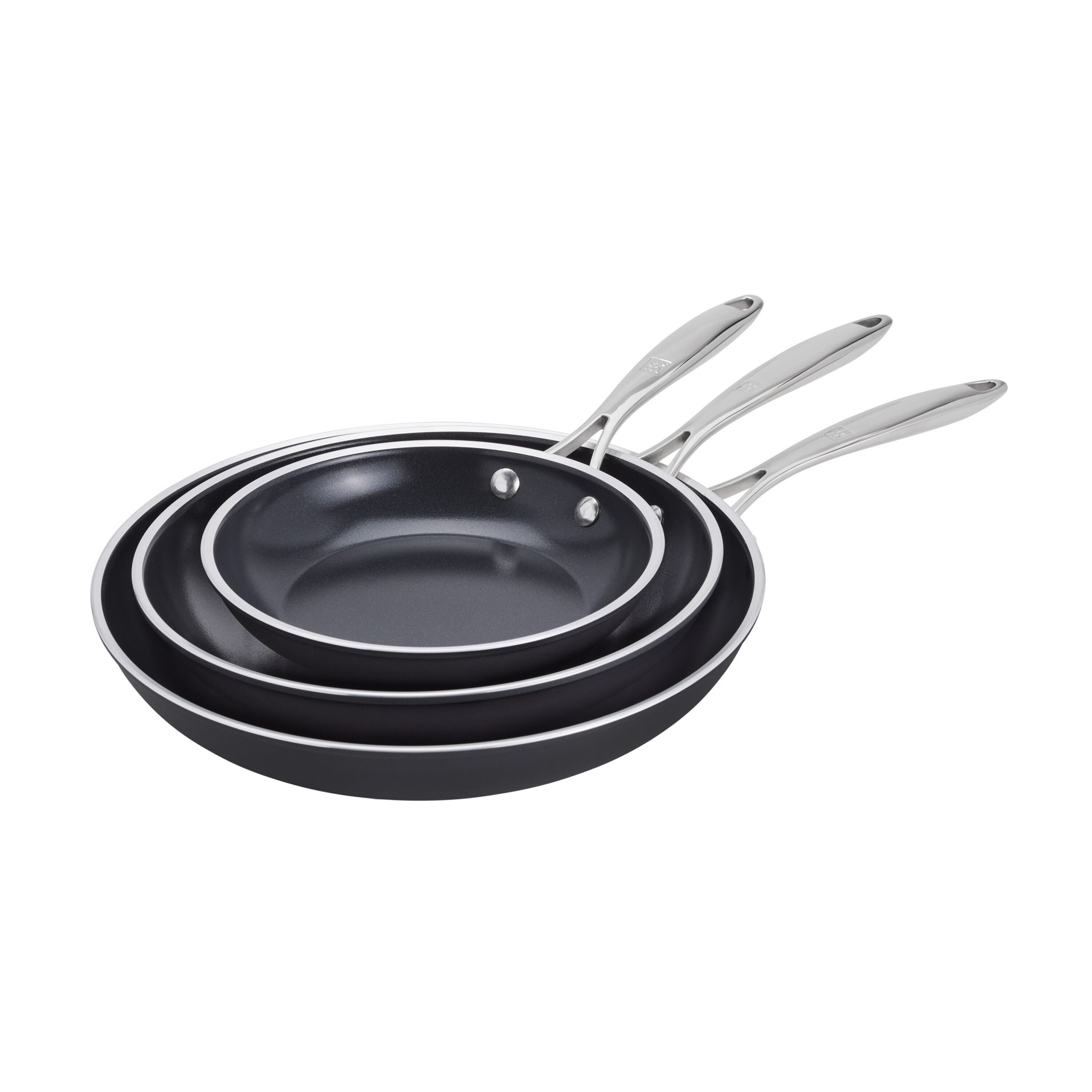 ZWILLING Forte Plus 3-Piece Fry Pan Set - Ceramic-Frying Pan-DECOROLALA