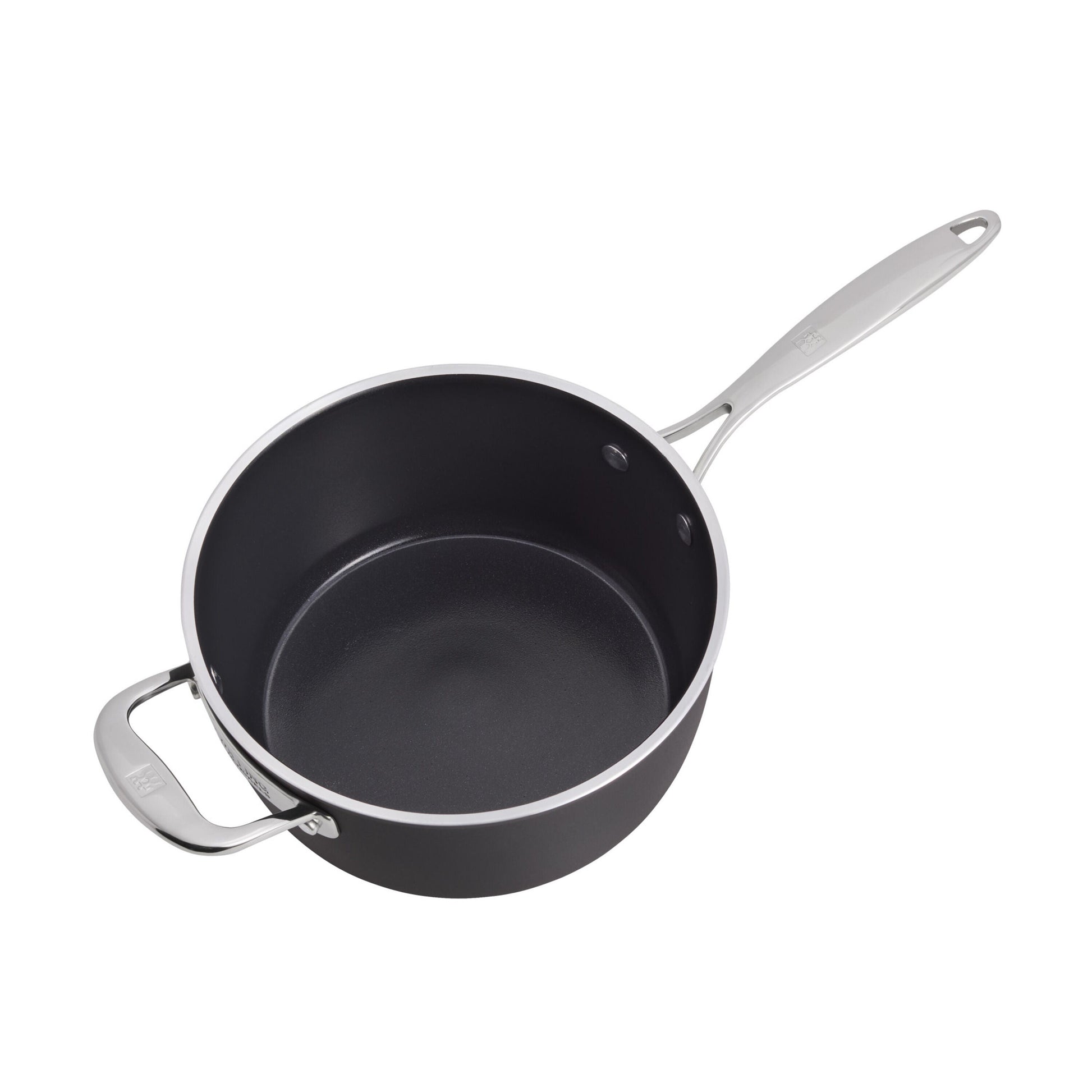 ZWILLING Forte Plus Sauce Pan With Lid, Aluminum, Ceramic Titanium-Saucepan-DECOROLALA
